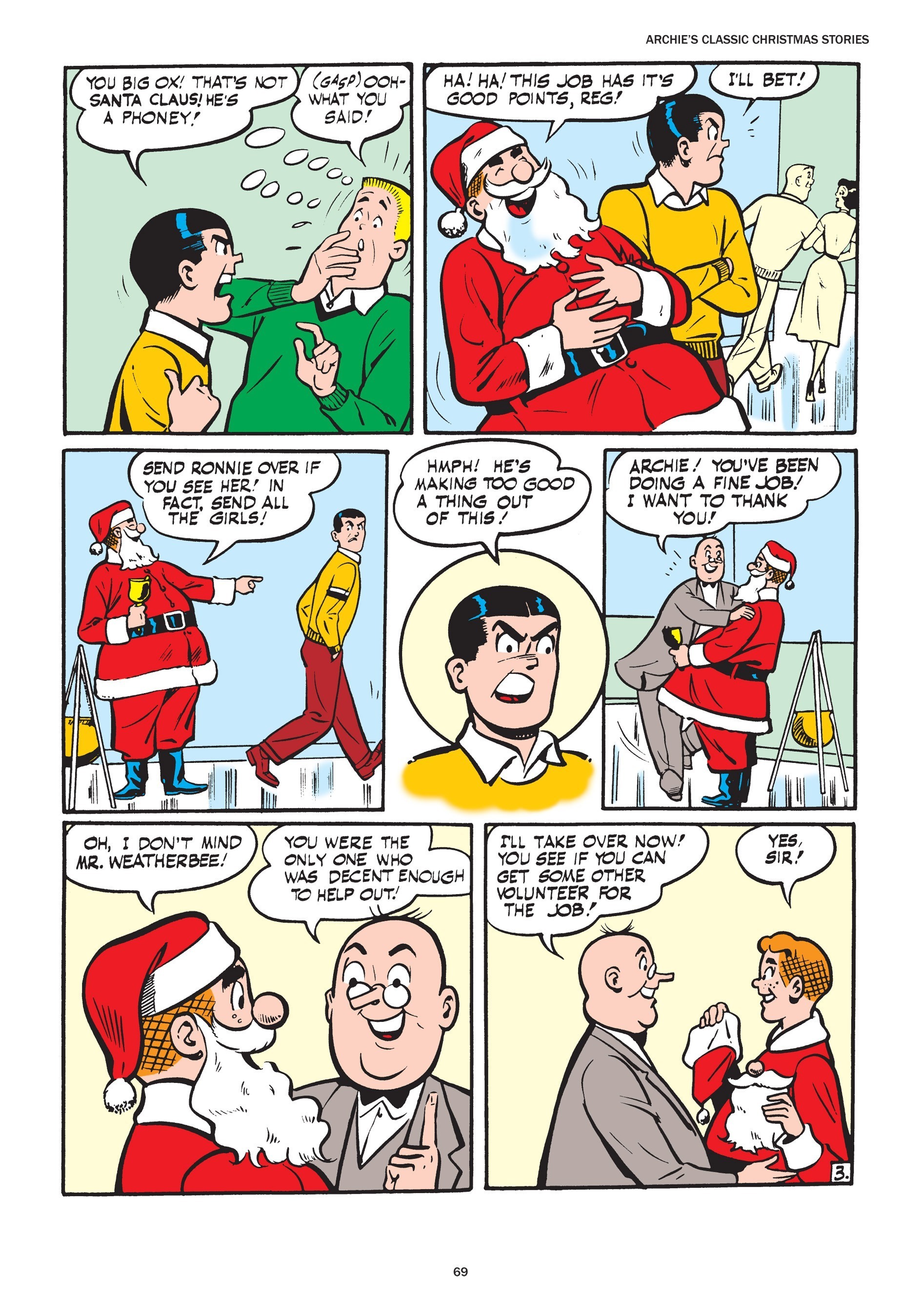 Read online Archie's Classic Christmas Stories comic -  Issue # TPB - 70