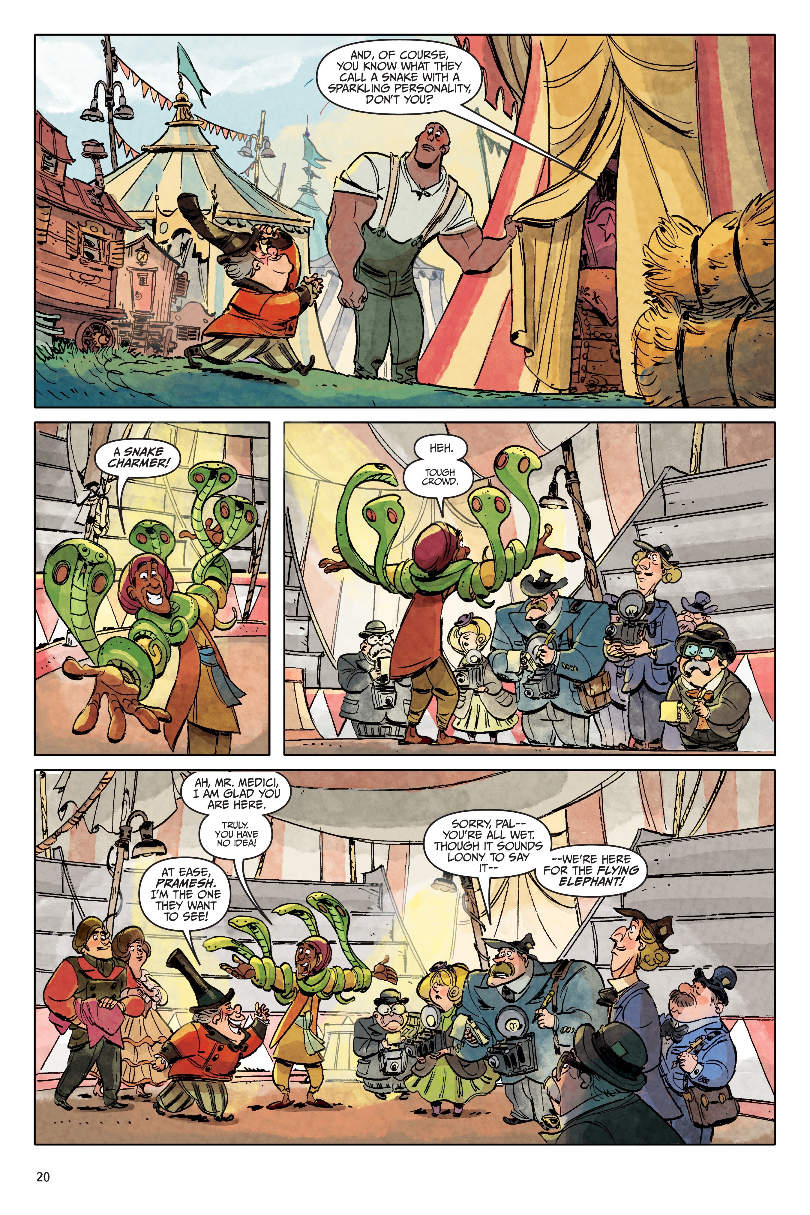 Read online Disney Dumbo: Friends in High Places comic -  Issue # Full - 21