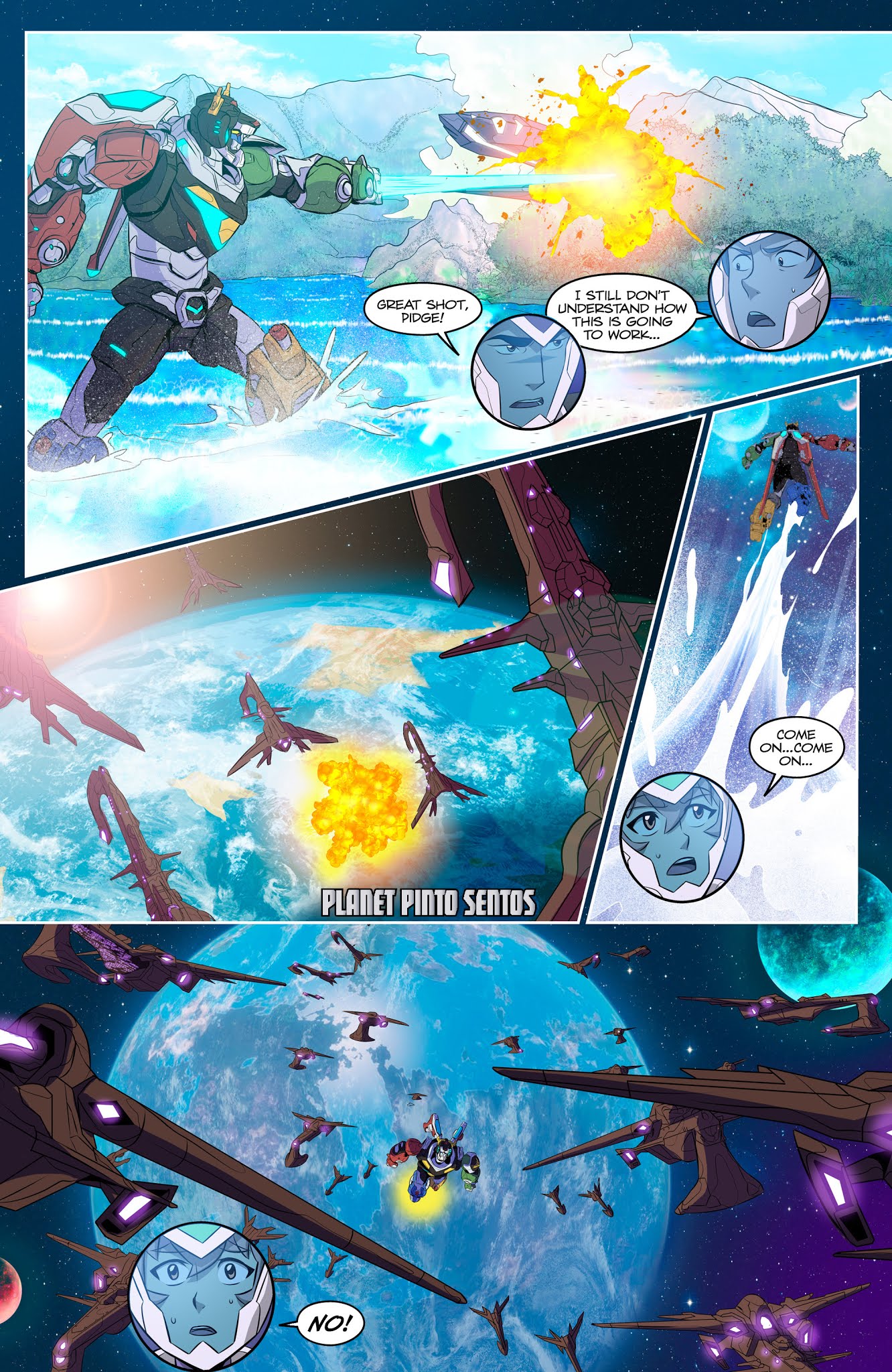 Read online Voltron Legendary Defender (2018) comic -  Issue #1 - 3