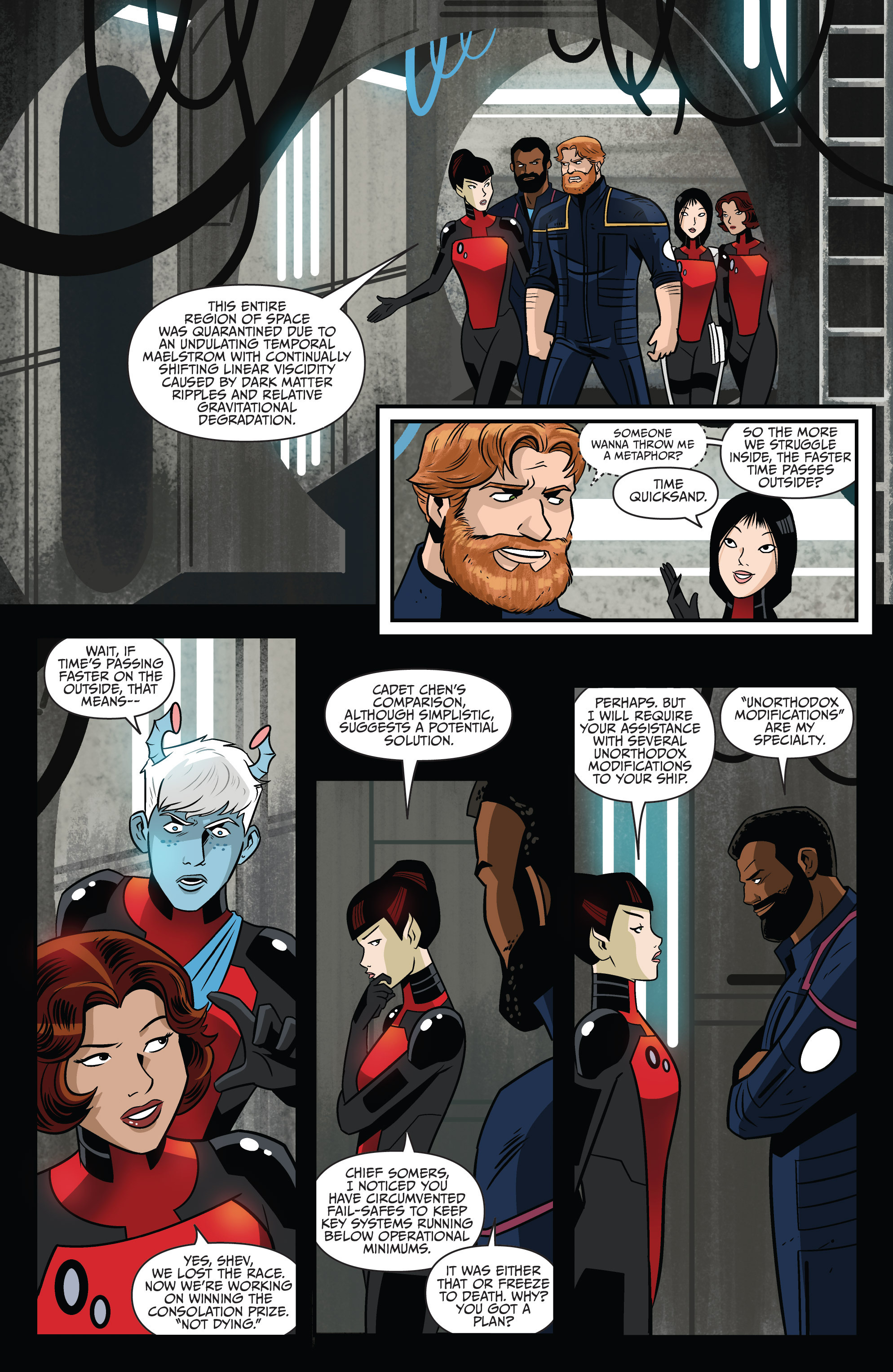 Read online Star Trek: Starfleet Academy (2015) comic -  Issue #5 - 6