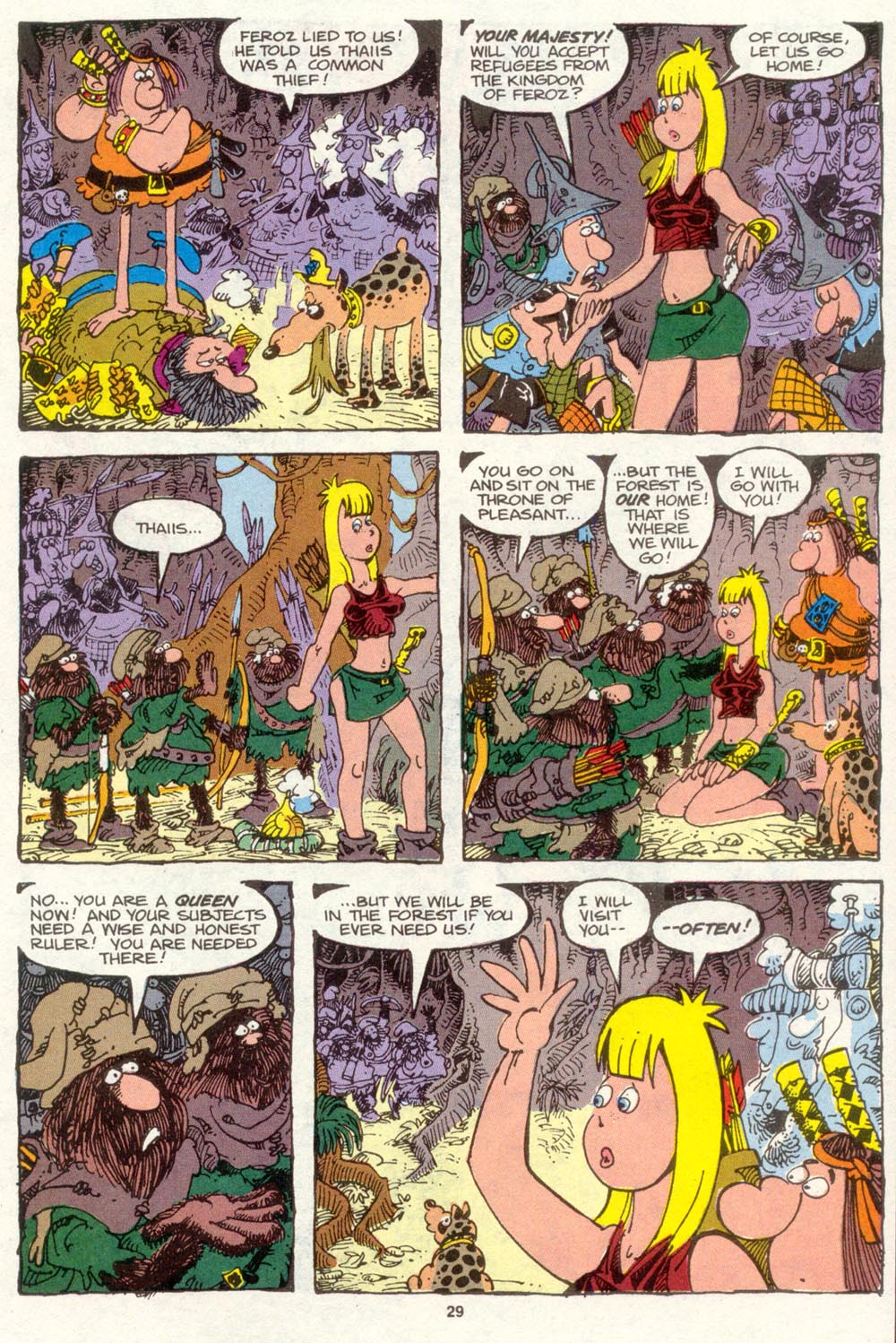 Read online Sergio Aragonés Groo the Wanderer comic -  Issue #83 - 22