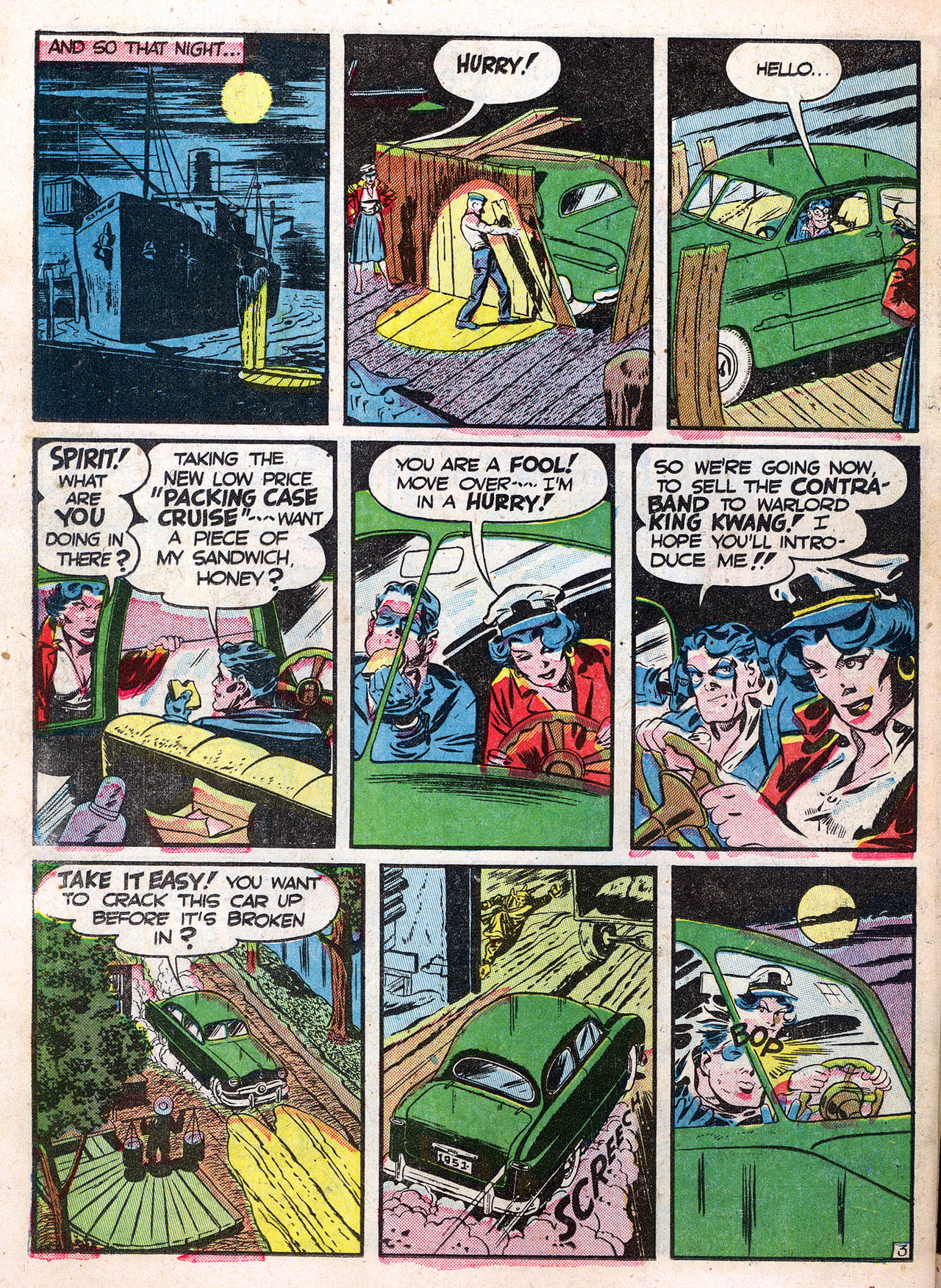 Read online The Spirit (1952) comic -  Issue #2 - 22