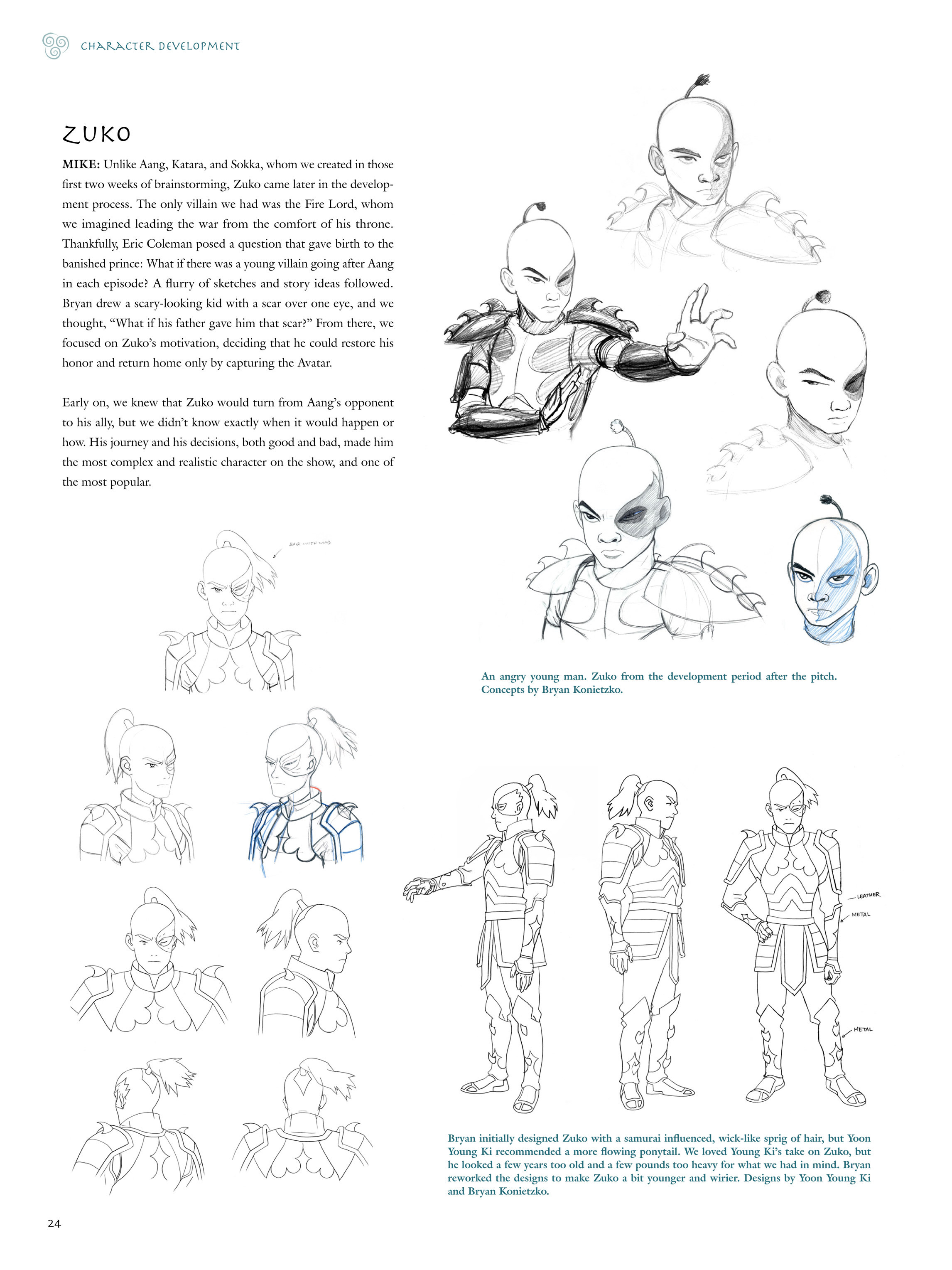 Read online Avatar: The Last Airbender - The Art of the Animated Series comic -  Issue # TPB (Part 1) - 27