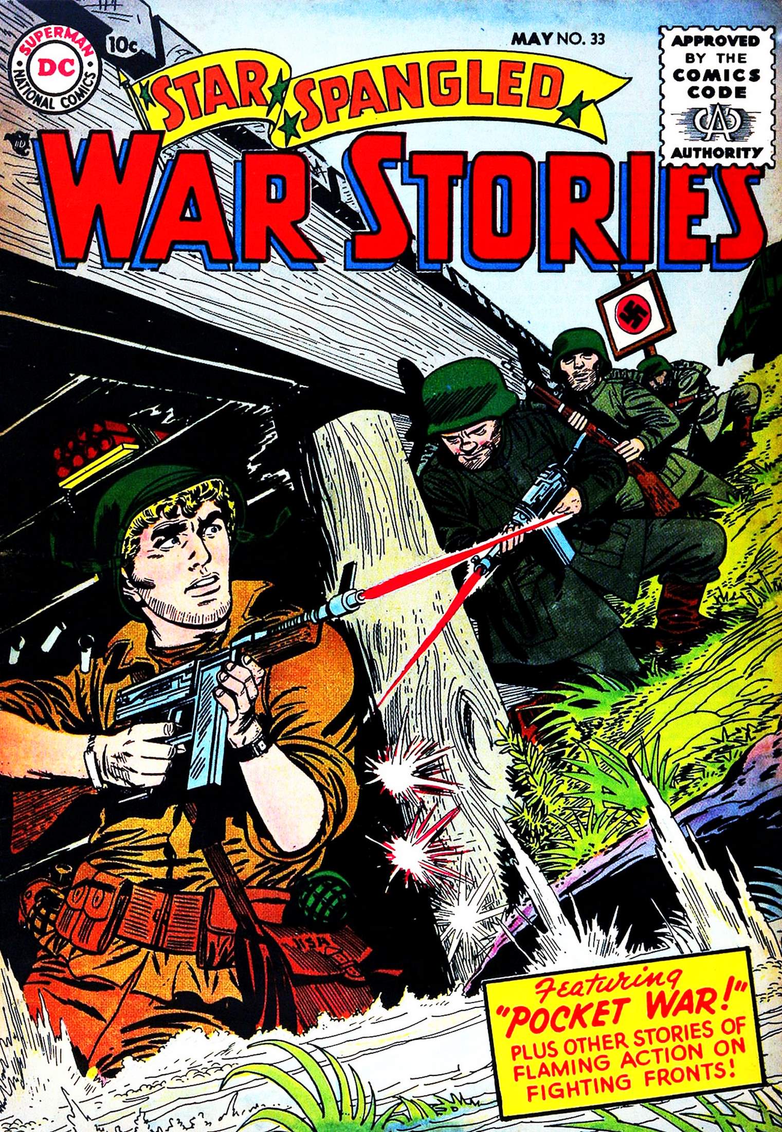 Read online Star Spangled War Stories (1952) comic -  Issue #33 - 1