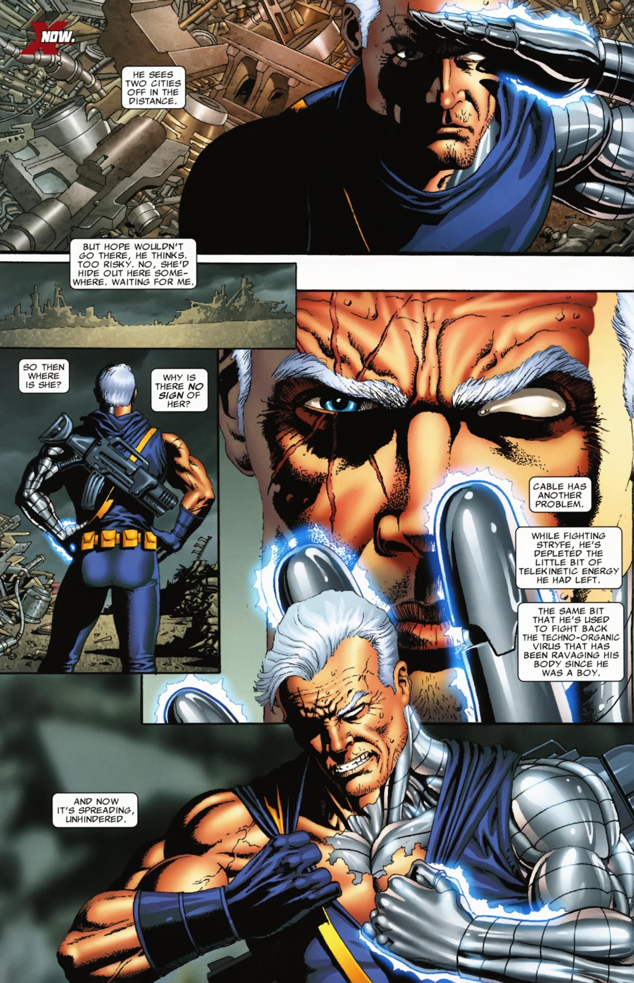 Read online Cable (2008) comic -  Issue #16 - 8