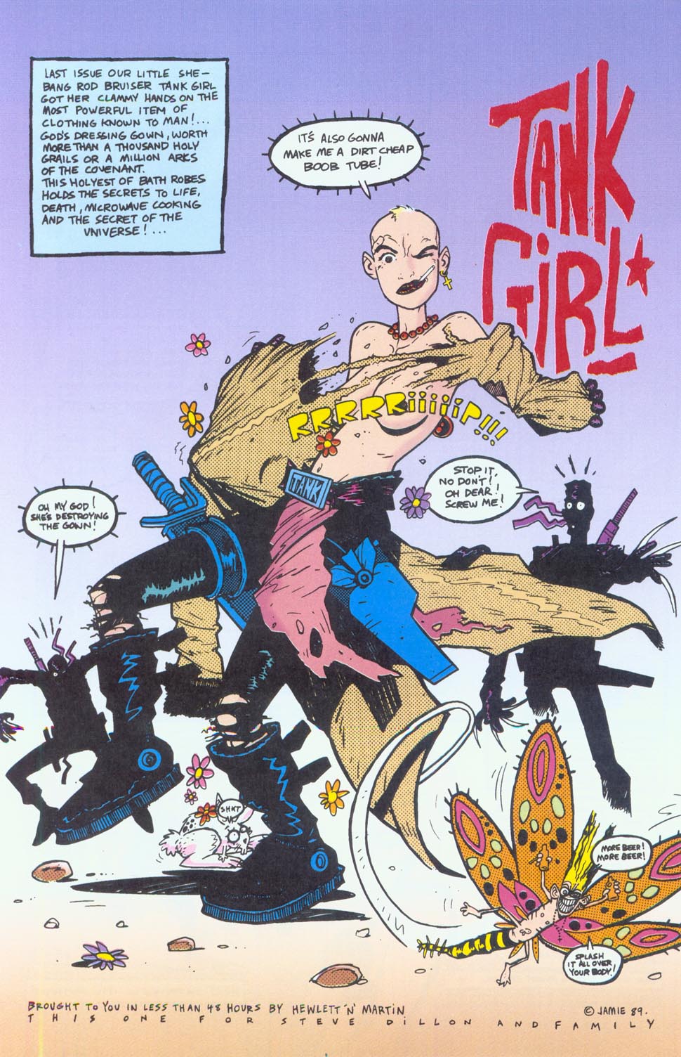 Read online Hewlett and Martin's Tank Girl comic -  Issue # TPB - 44