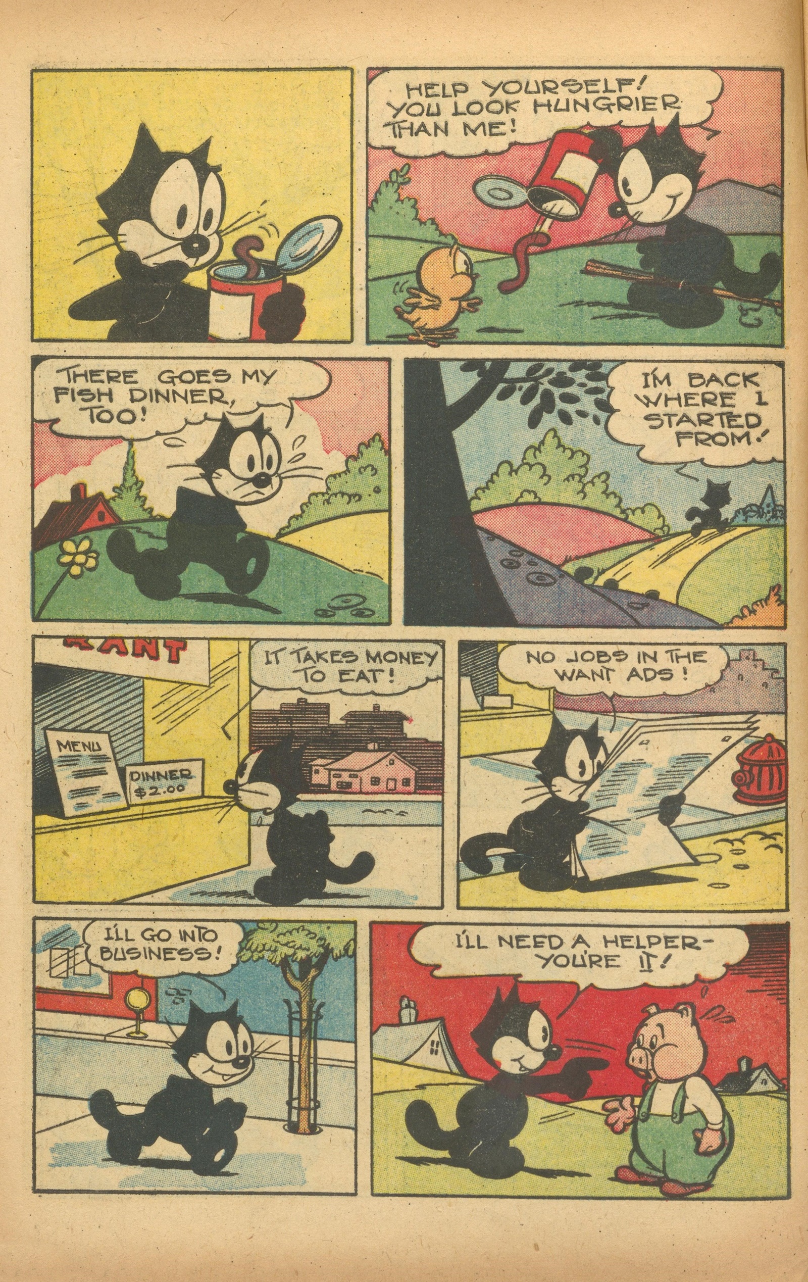 Read online Felix the Cat (1951) comic -  Issue #22 - 6