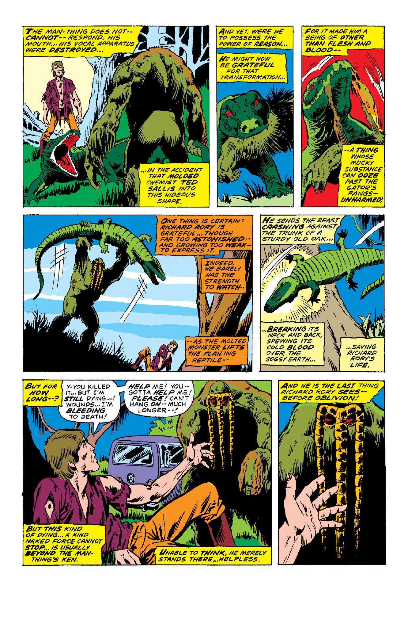 Read online Man-Thing by Steve Gerber: The Complete Collection comic -  Issue # TPB 1 (Part 3) - 78