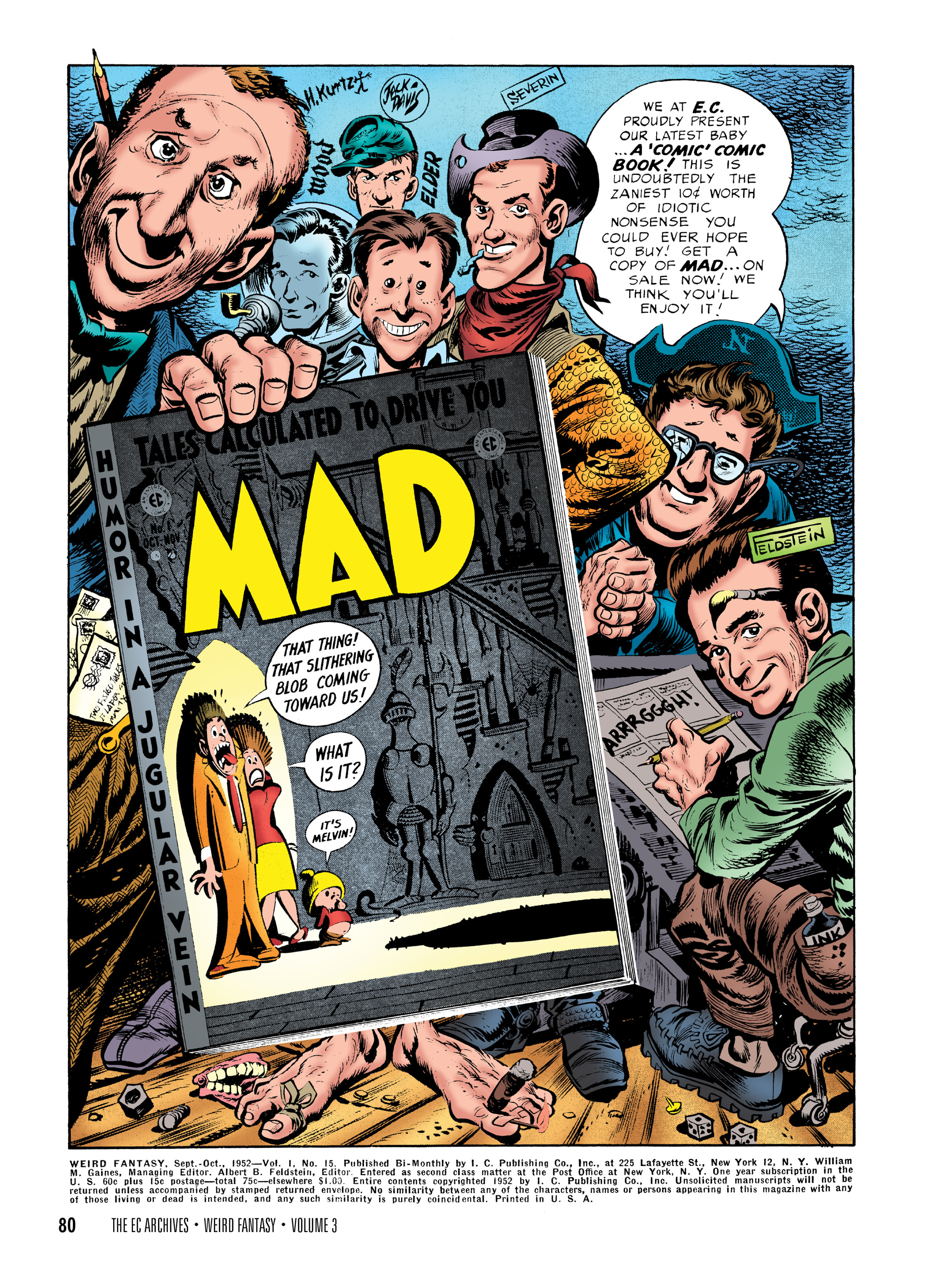 Read online The EC Archives: Weird Fantasy comic -  Issue # TPB 3 (Part 1) - 82