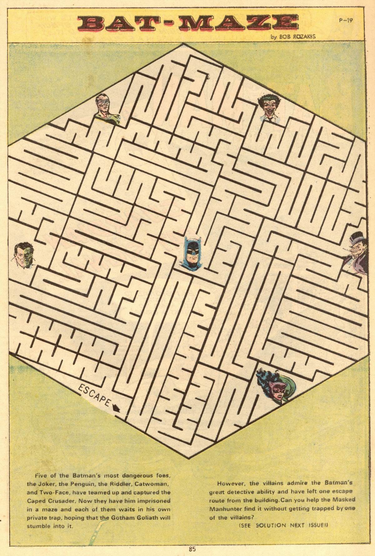 Read online Batman (1940) comic -  Issue #254 - 85