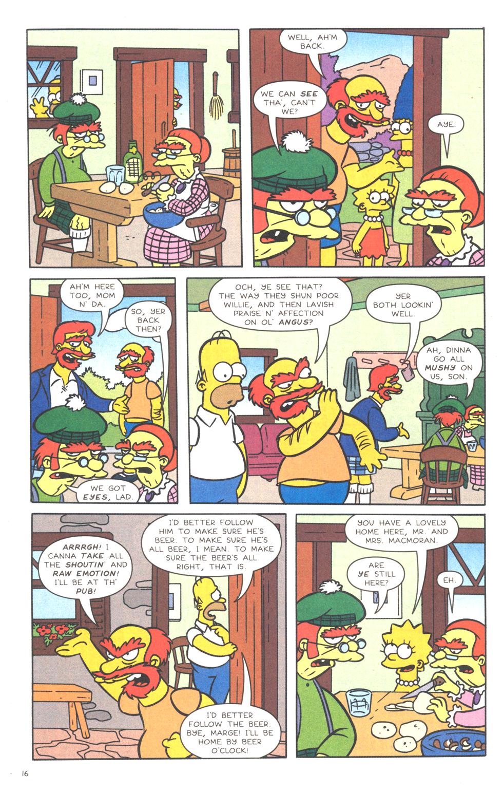 Read online Simpsons Comics comic -  Issue #88 - 17