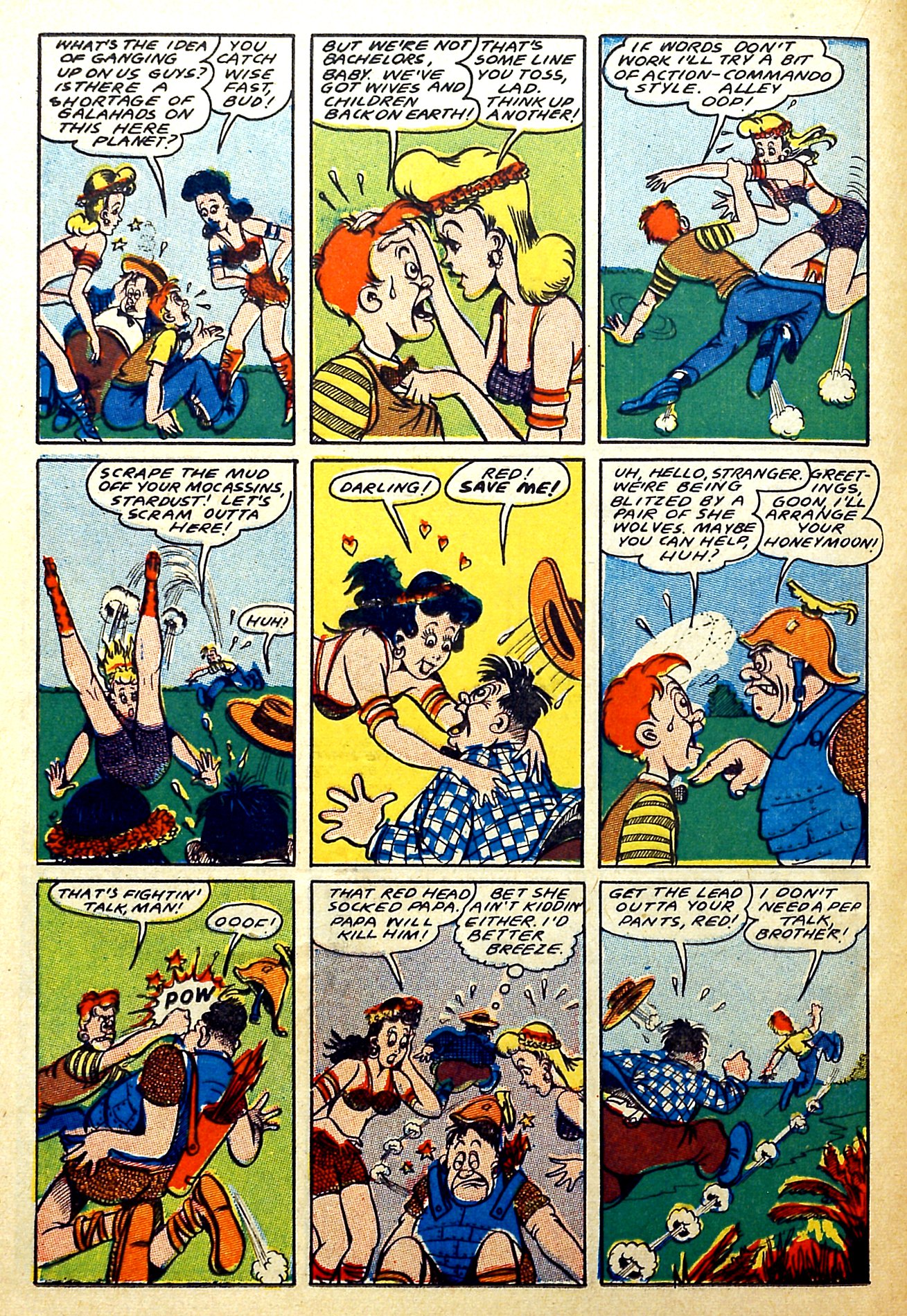 Read online Captain Flight Comics comic -  Issue #6 - 34