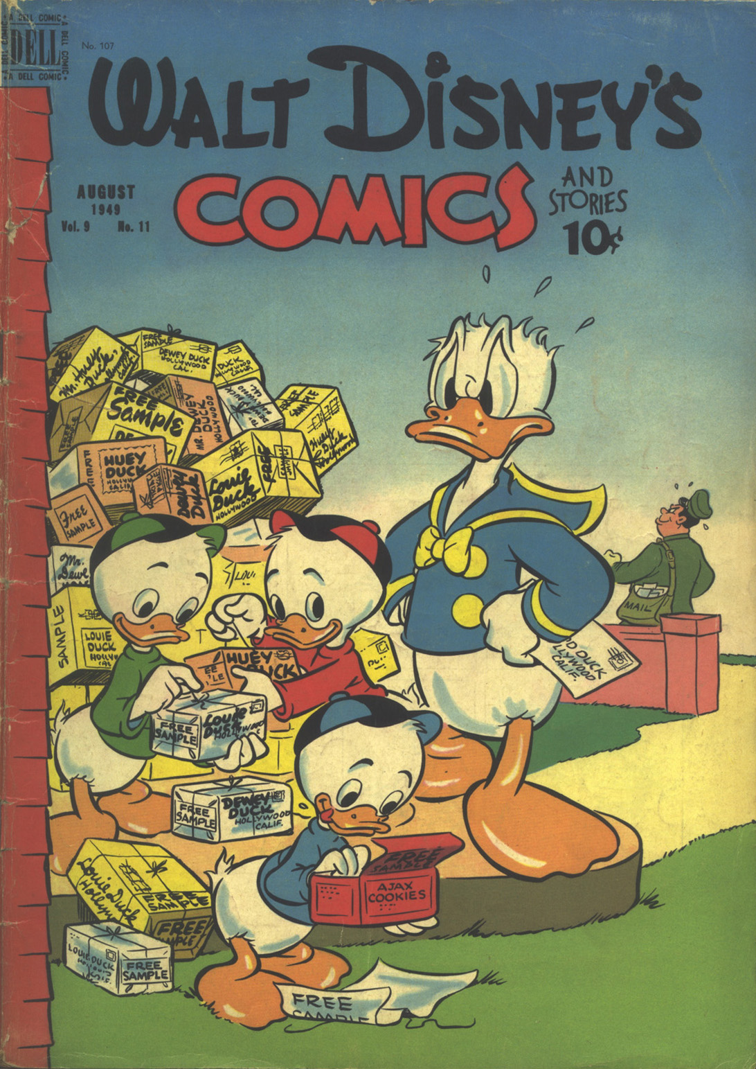 Read online Walt Disney's Comics and Stories comic -  Issue #107 - 1