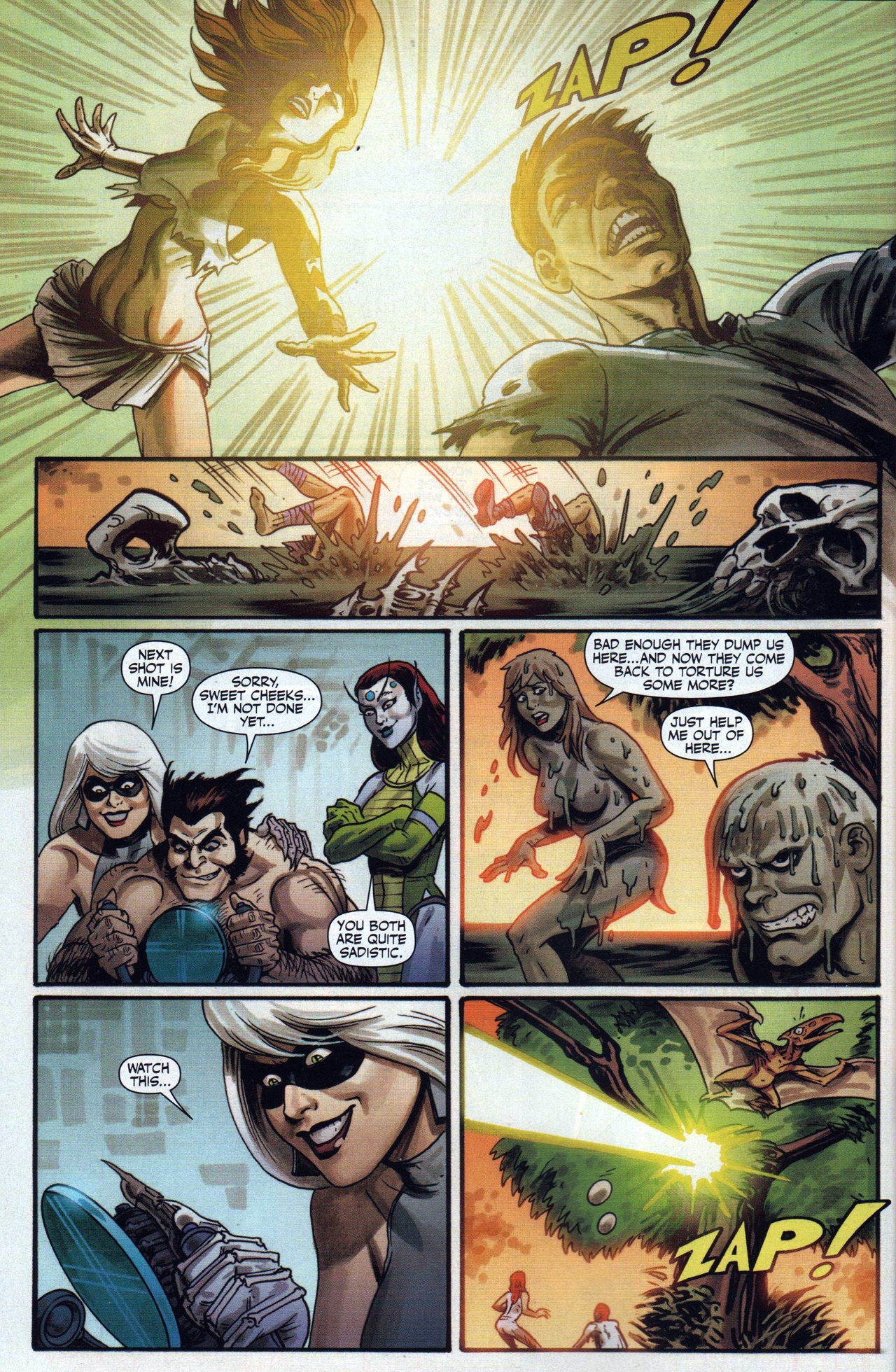 Read online Wolverine & Black Cat: Claws 2 comic -  Issue #3 - 21