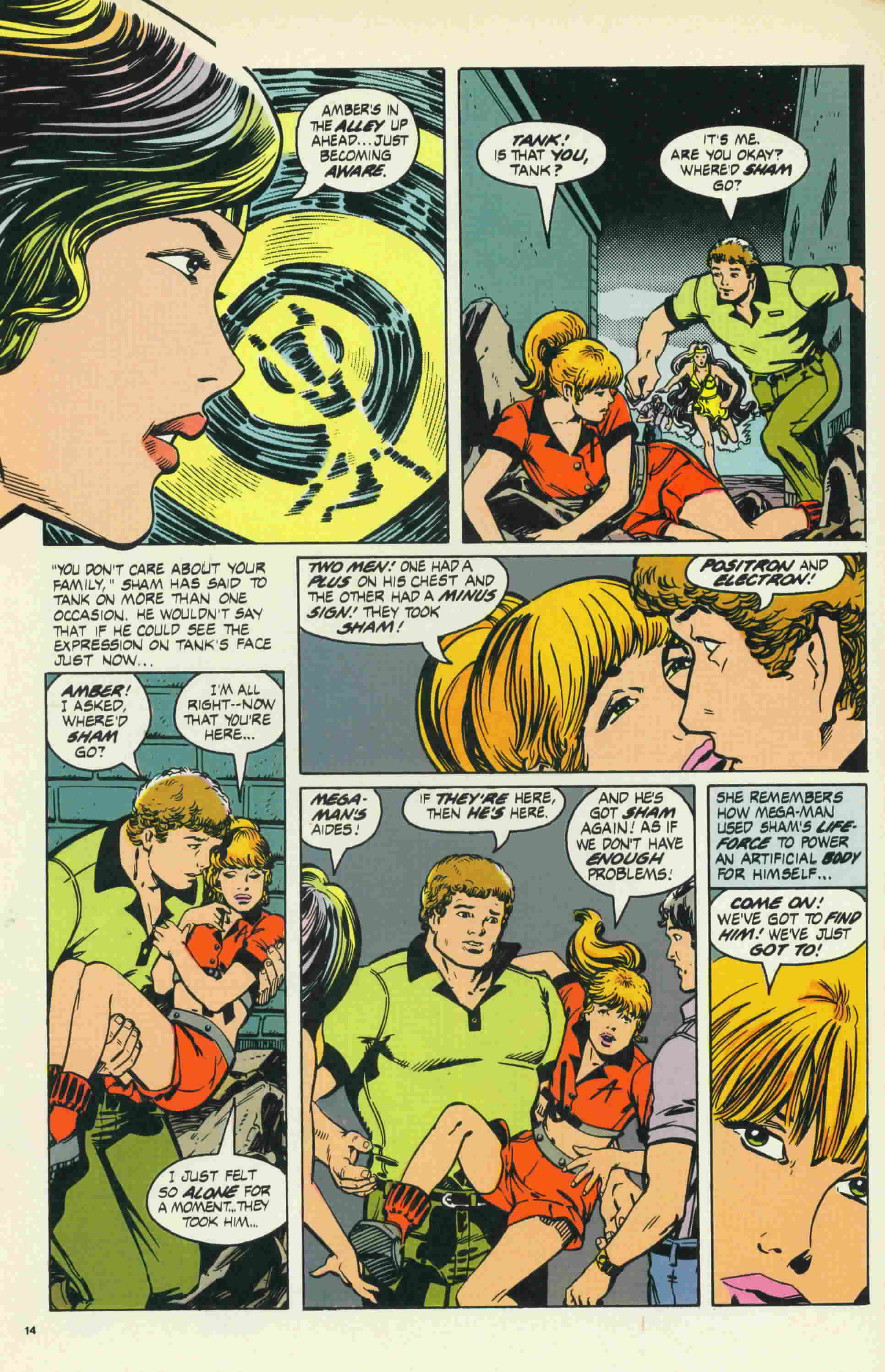 Read online DNAgents comic -  Issue #8 - 17