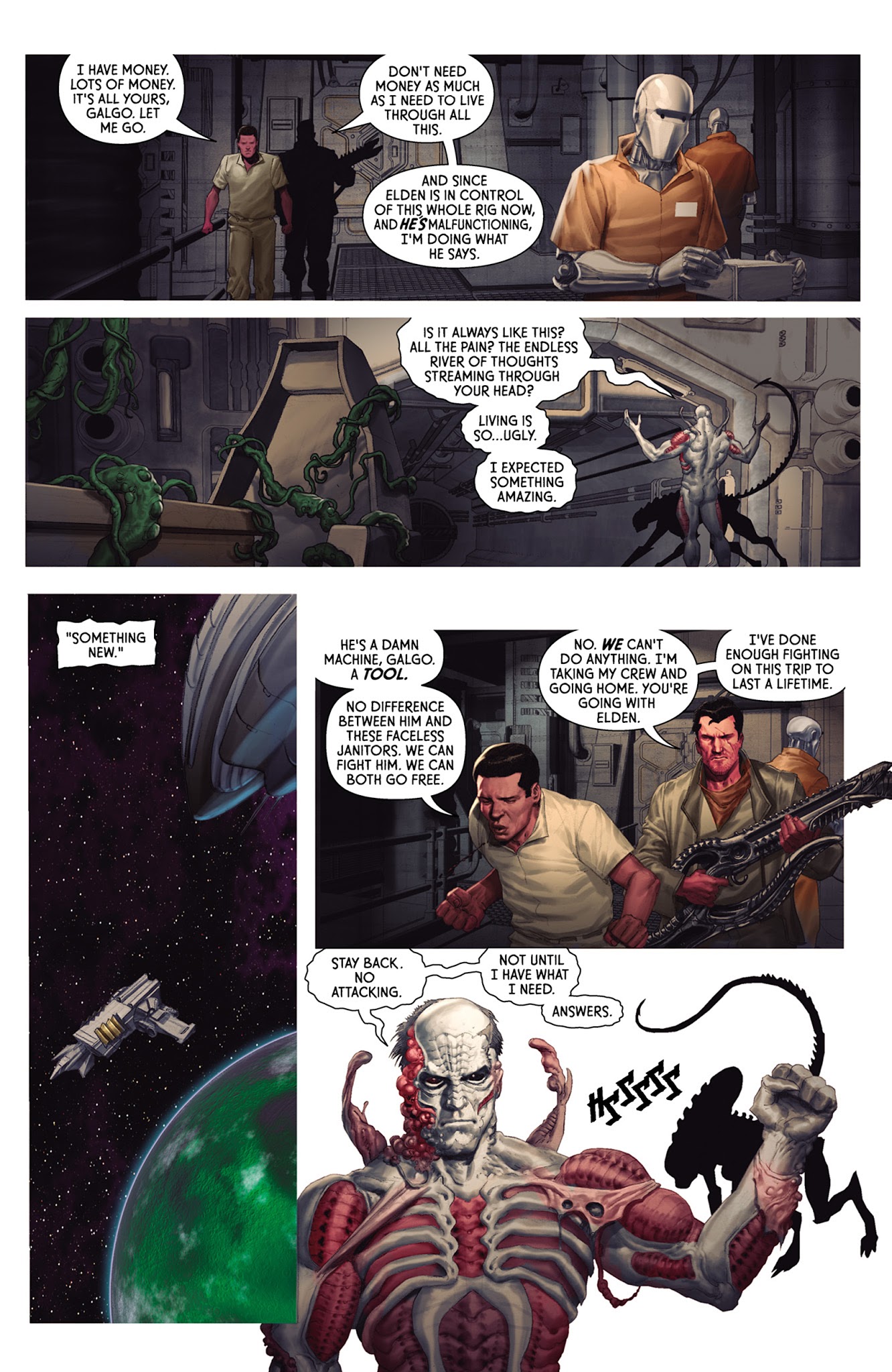Read online Alien vs. Predator: Fire and Stone comic -  Issue #1 - 10