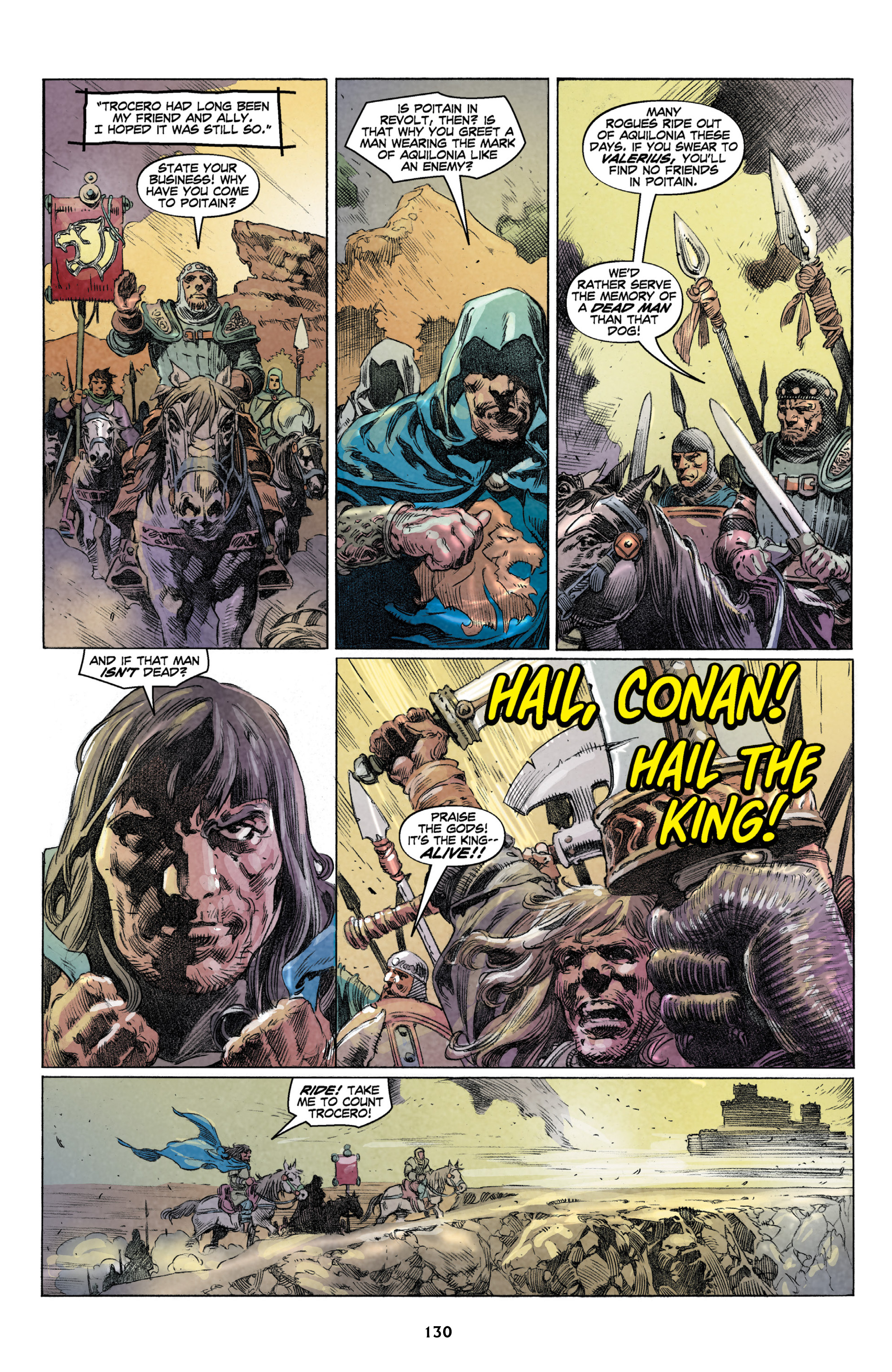 Read online King Conan: The Hour of the Dragon comic -  Issue # _TPB - 130