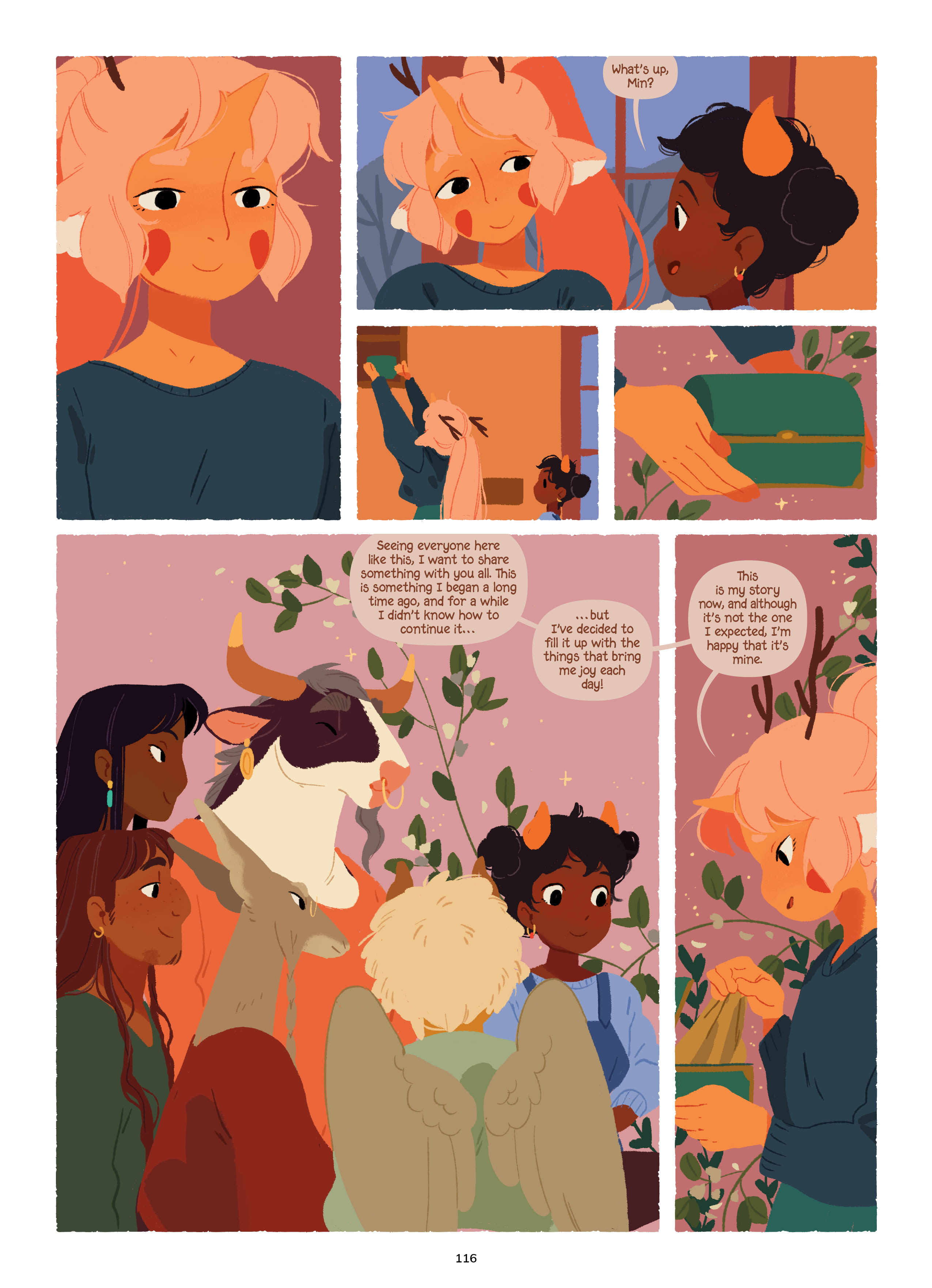 Read online The Tea Dragon Series comic -  Issue # The Tea Dragon Tapestry - 117