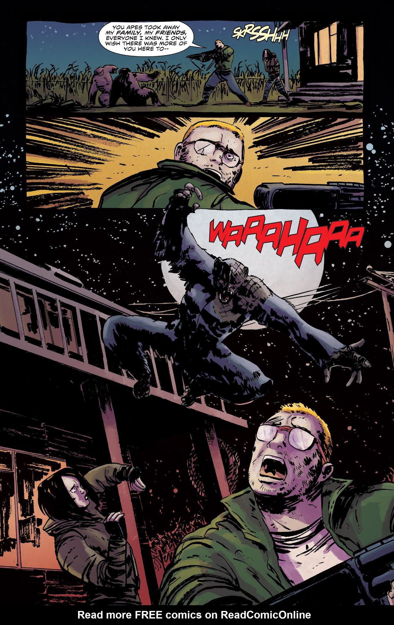 Read online Dawn of the Planet of the Apes comic -  Issue # TPB - 37