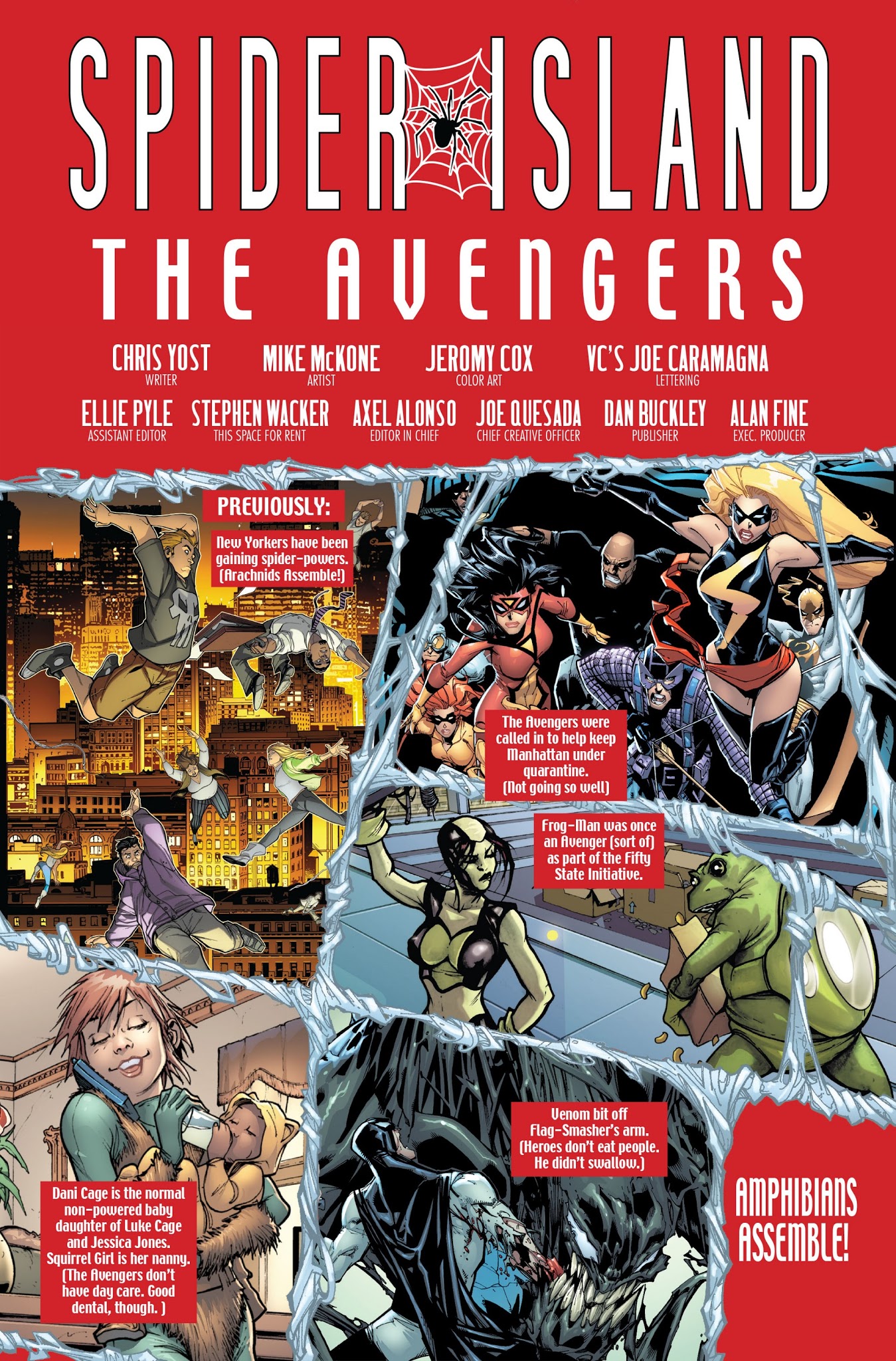 Read online Spider-Island: The Avengers comic -  Issue # Full - 2