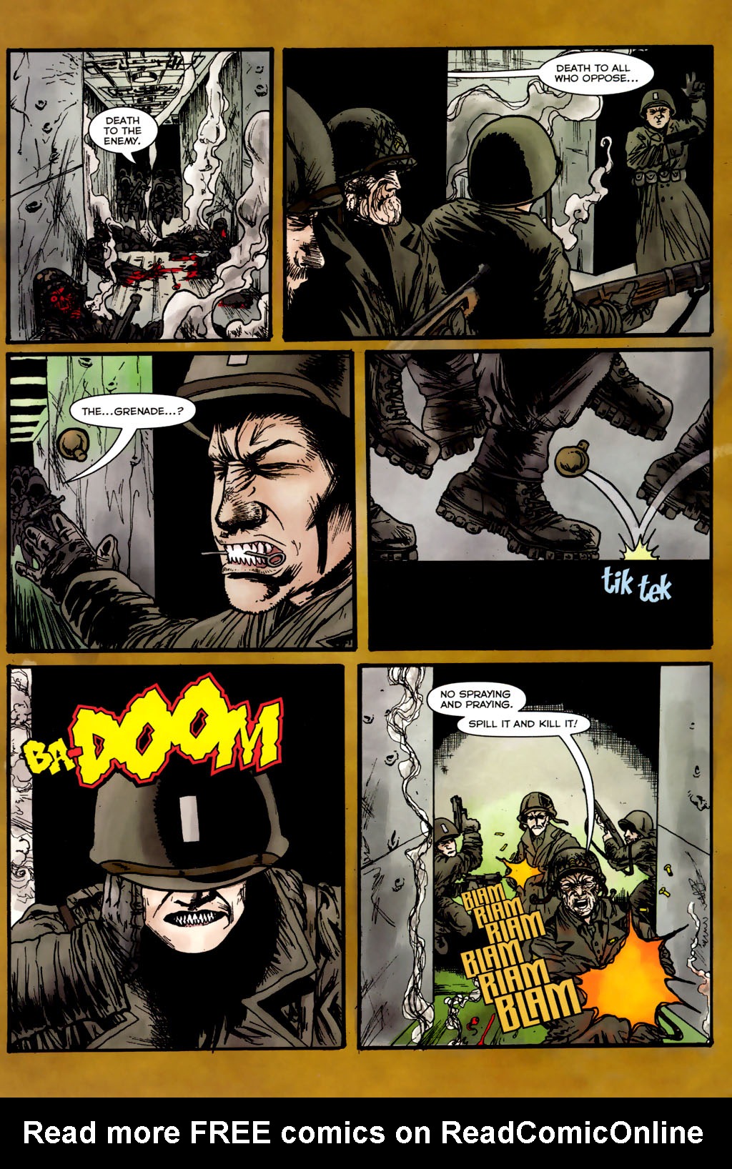 Read online Grunts comic -  Issue #2 - 22