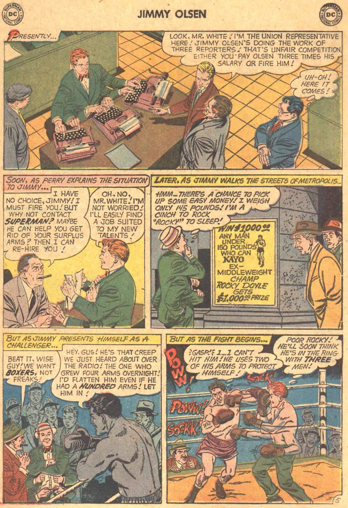 Read online Superman's Pal Jimmy Olsen comic -  Issue #41 - 7