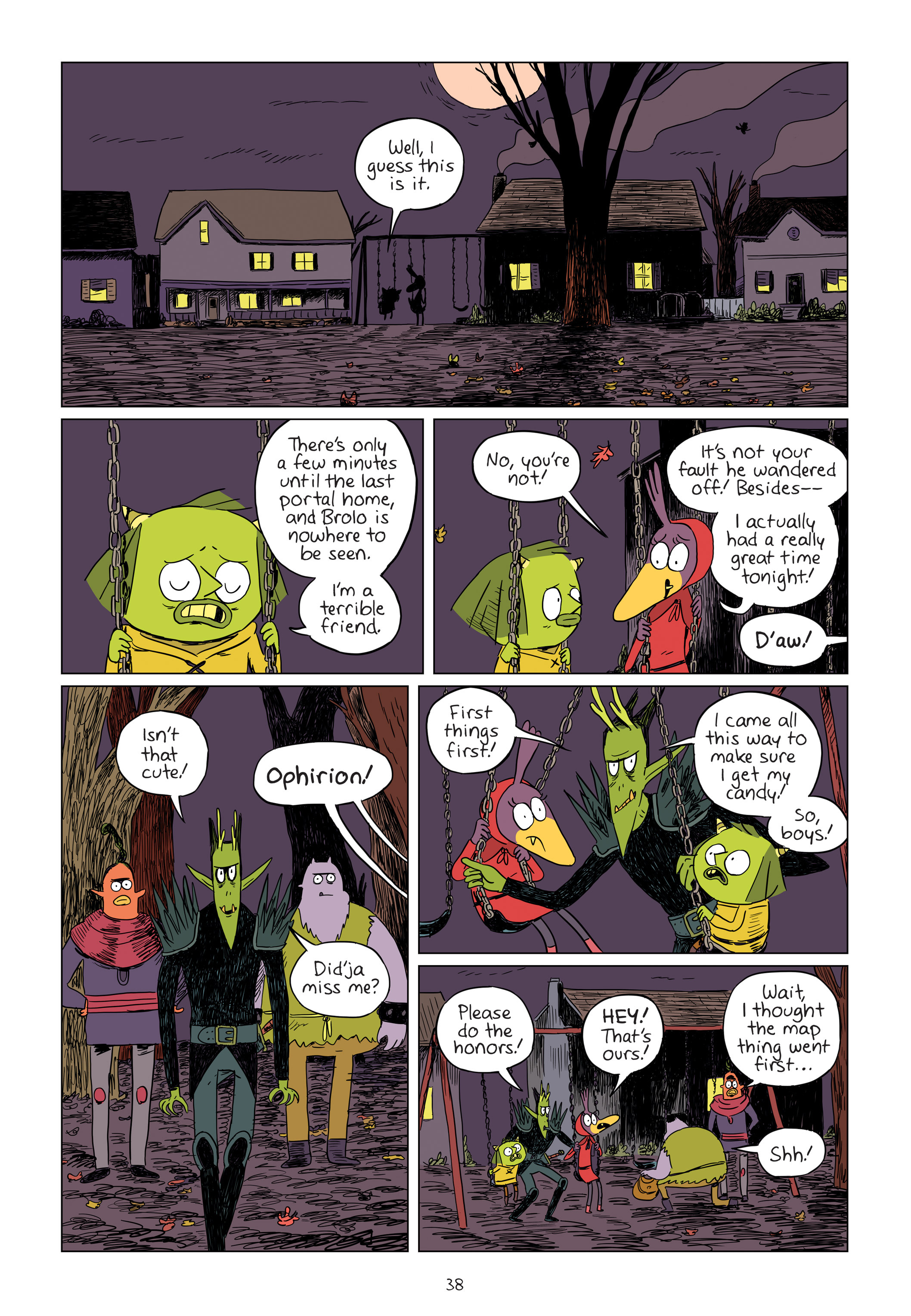 Read online Costume Quest: Invasion of the Candy Snatchers comic -  Issue # Full - 38