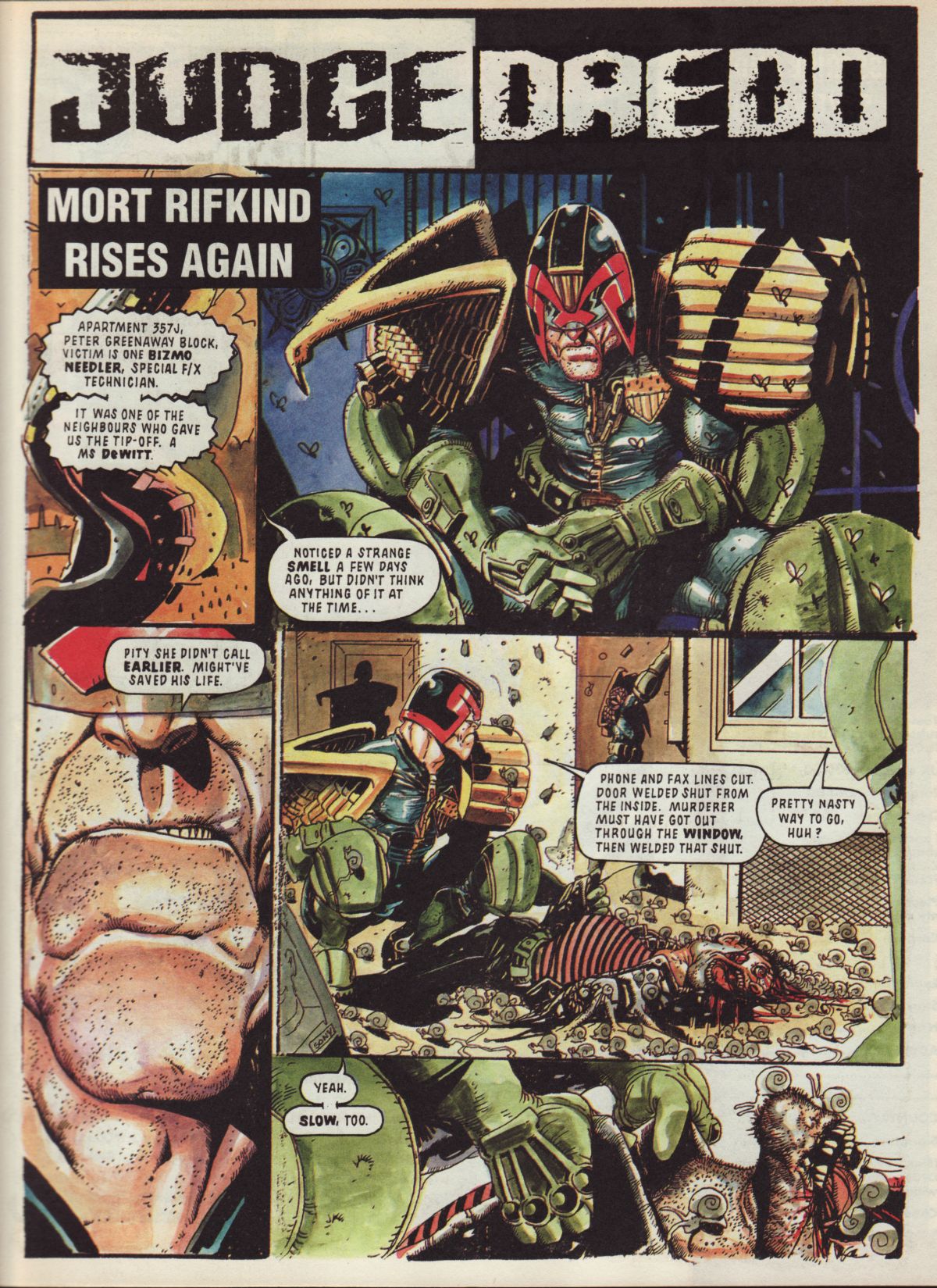 Read online Judge Dredd: The Megazine (vol. 2) comic -  Issue #23 - 28