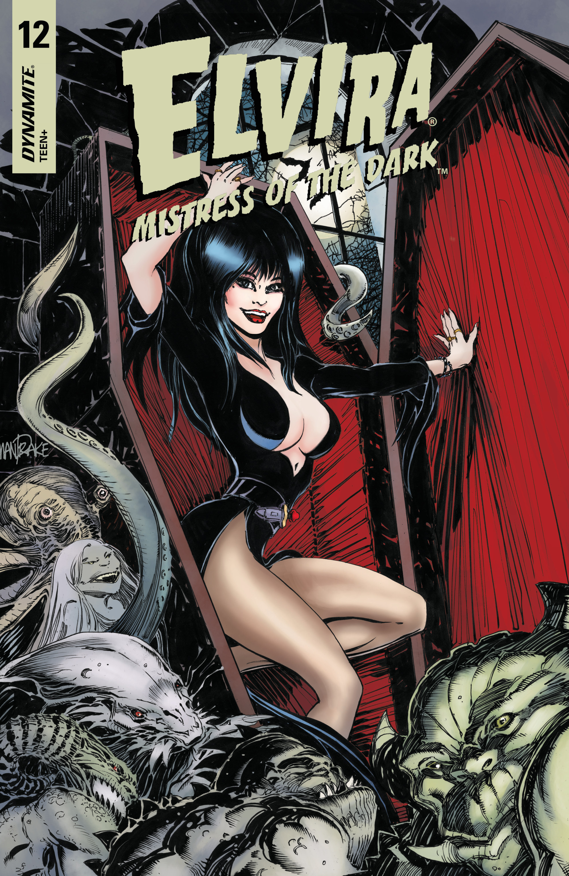 Read online Elvira: Mistress of the Dark (2018) comic -  Issue #12 - 1