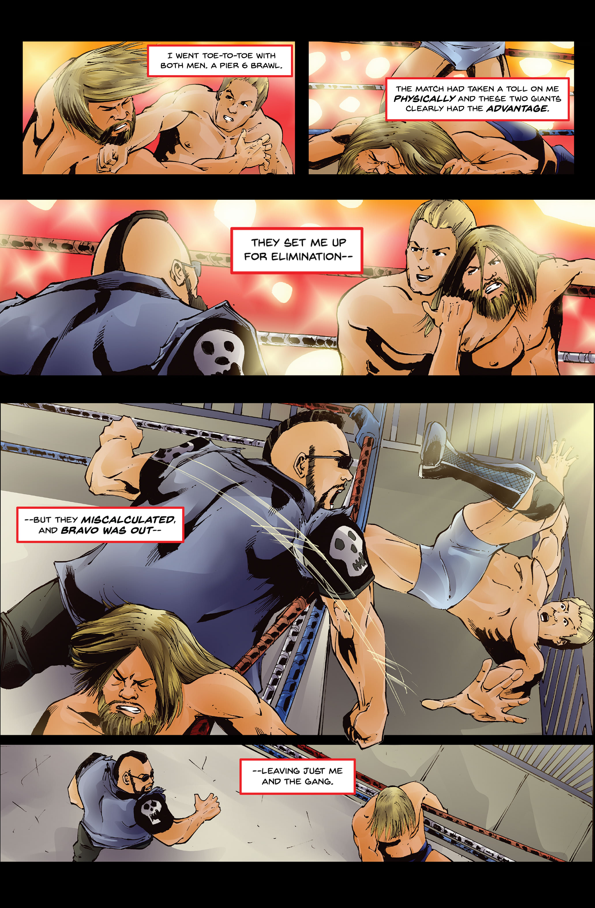 Read online Hacksaw Jim Duggan comic -  Issue #1 - 8