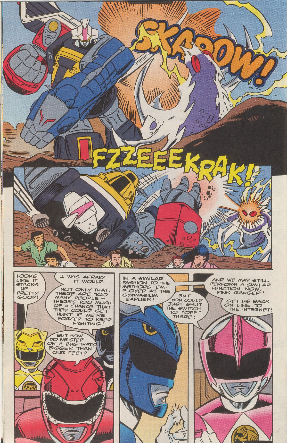 Read online Saban's Mighty Morphin' Power Rangers comic -  Issue #1 - 13
