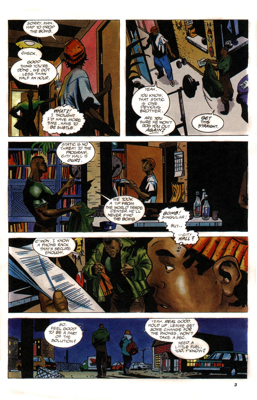 Read online Static comic -  Issue #7 - 4