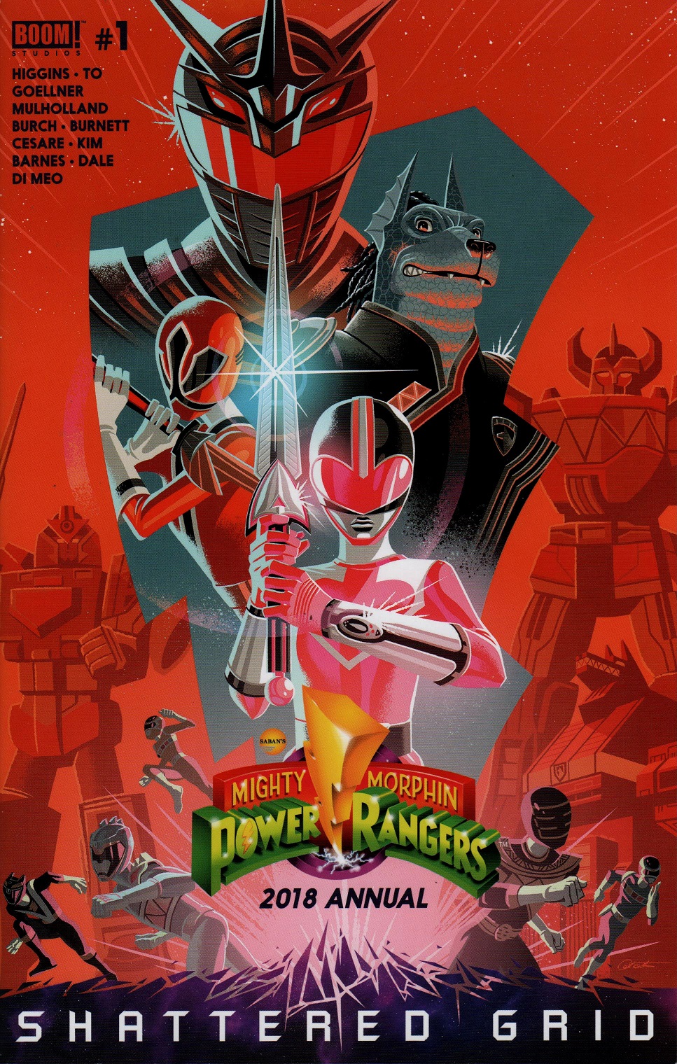 Read online Mighty Morphin Power Rangers comic -  Issue # _Annual 2018 - 1