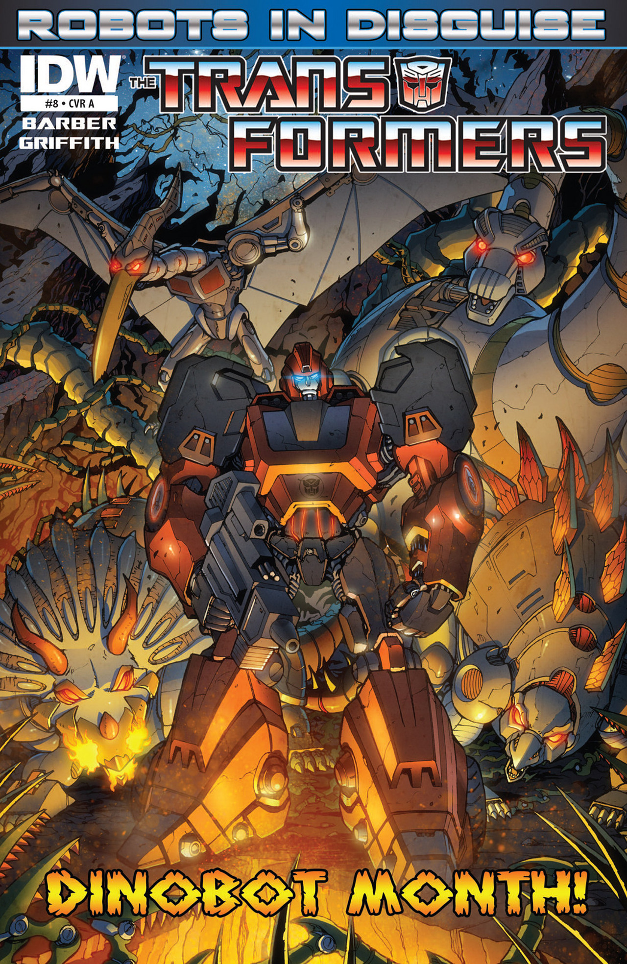 Read online Transformers: Robots In Disguise (2012) comic -  Issue #8 - 1