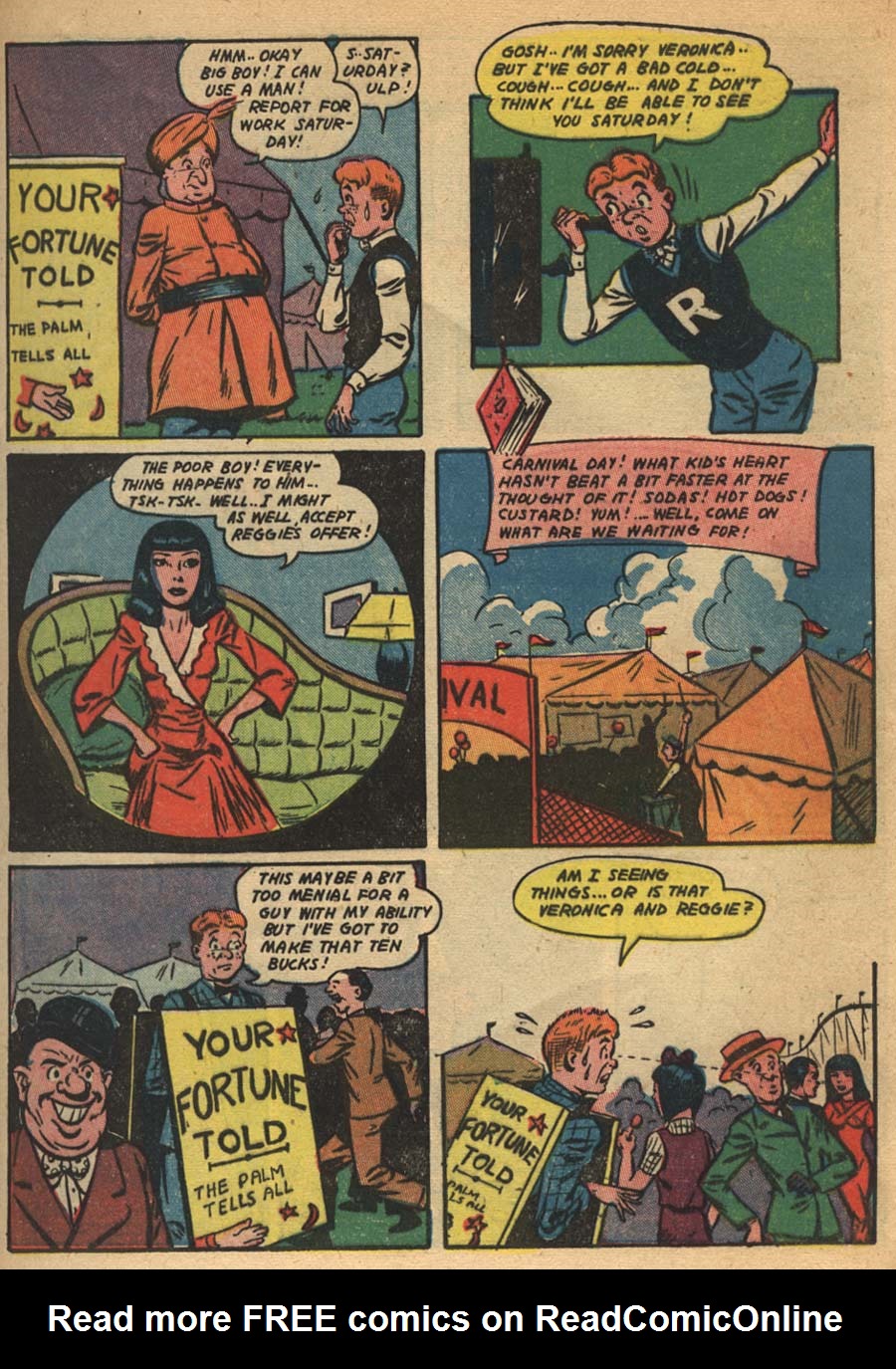 Read online Pep Comics comic -  Issue #52 - 7