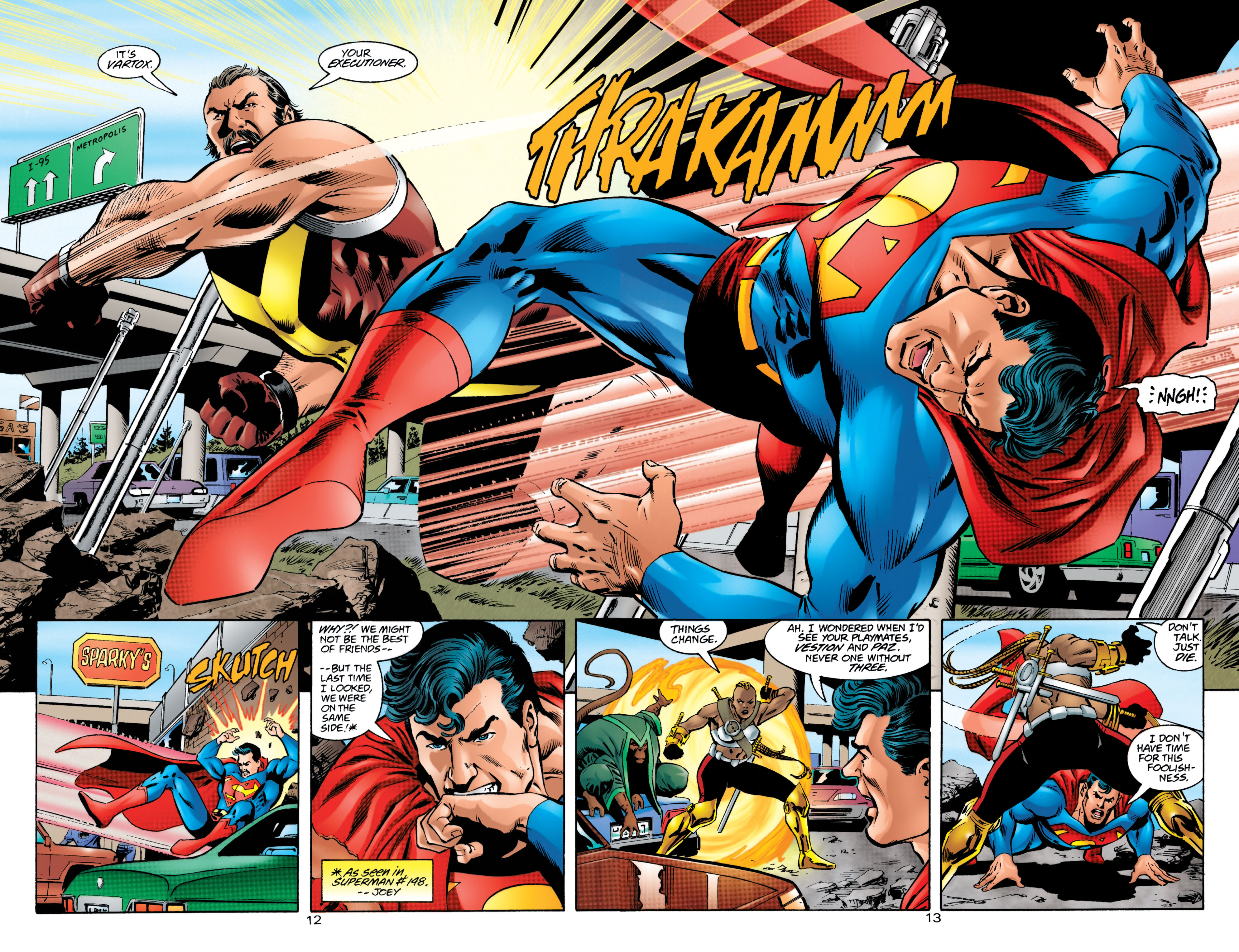 Read online Superman (1987) comic -  Issue #150 - 13