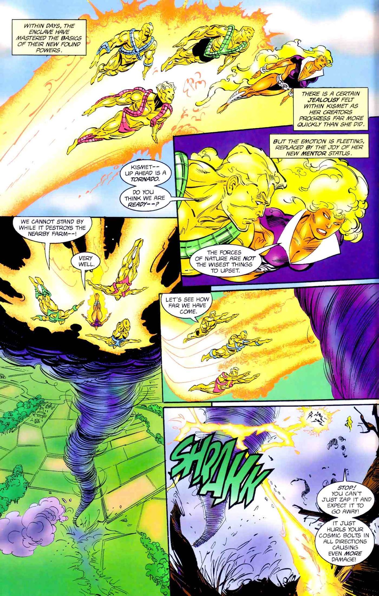Read online Cosmic Powers Unlimited comic -  Issue #2 - 9