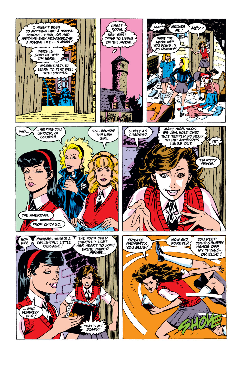 Read online Excalibur (1988) comic -  Issue #32 - 9