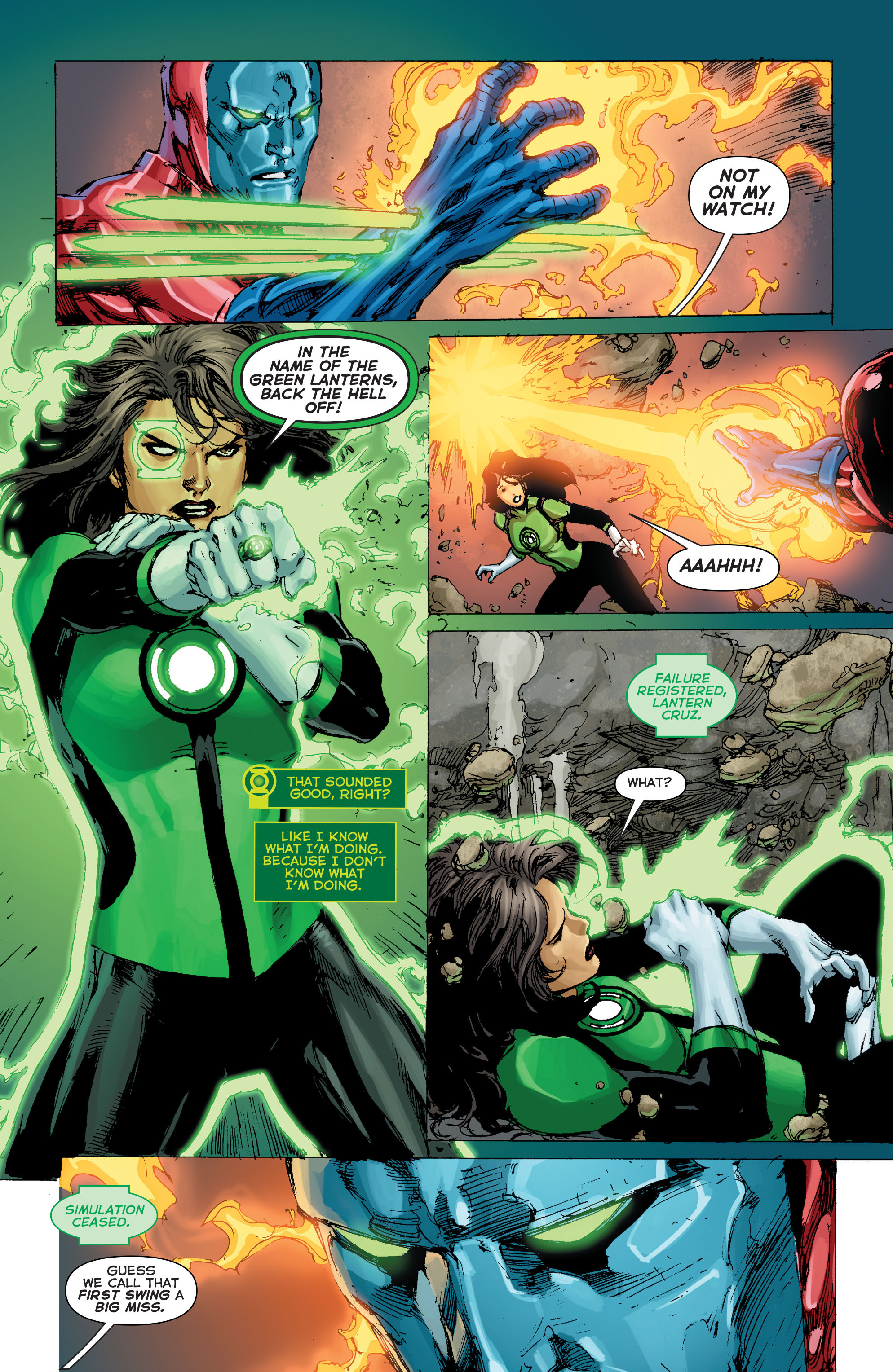 Read online Green Lanterns: Rebirth comic -  Issue # Full - 15
