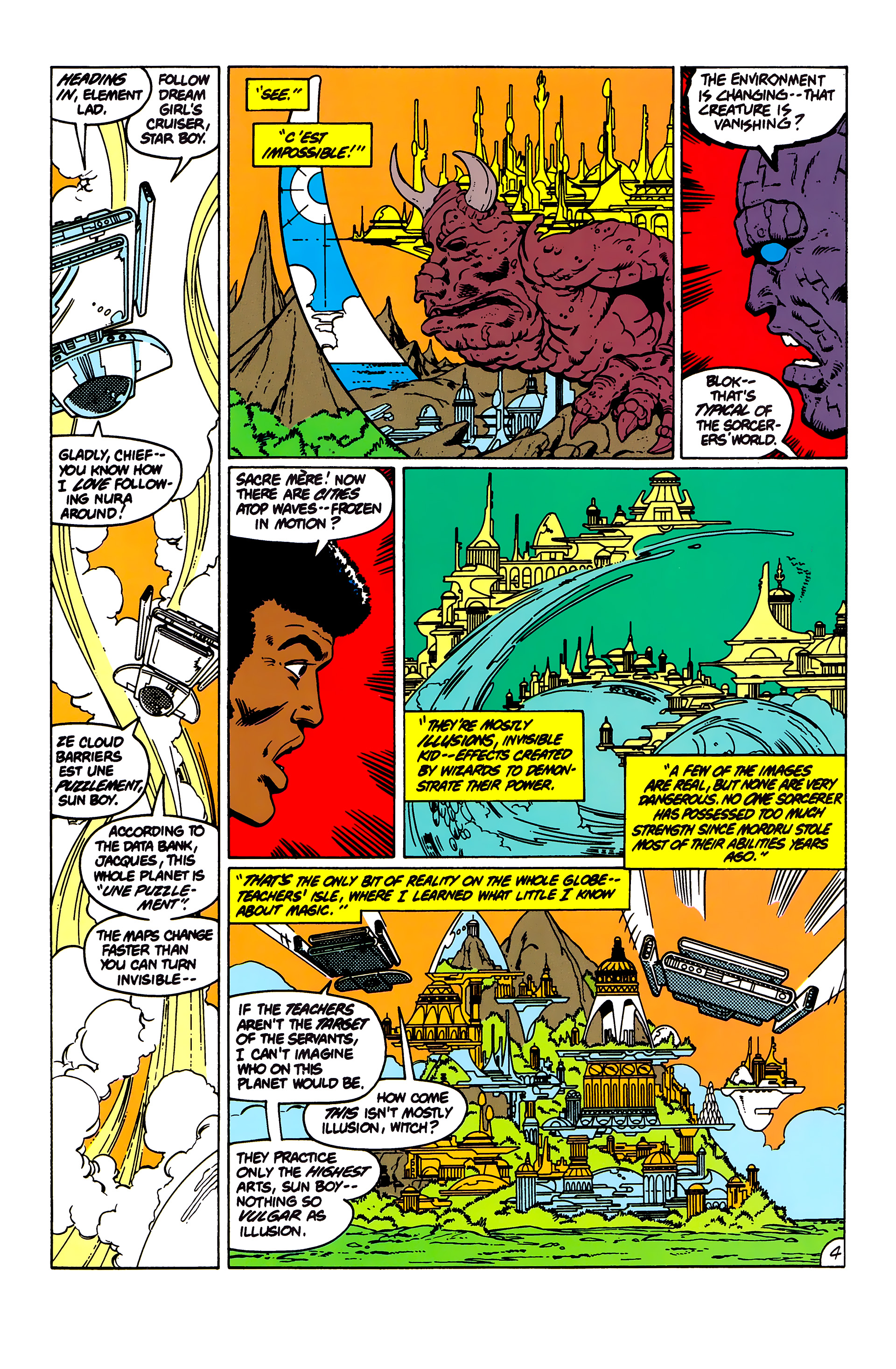 Read online Legion of Super-Heroes (1980) comic -  Issue #292 - 5