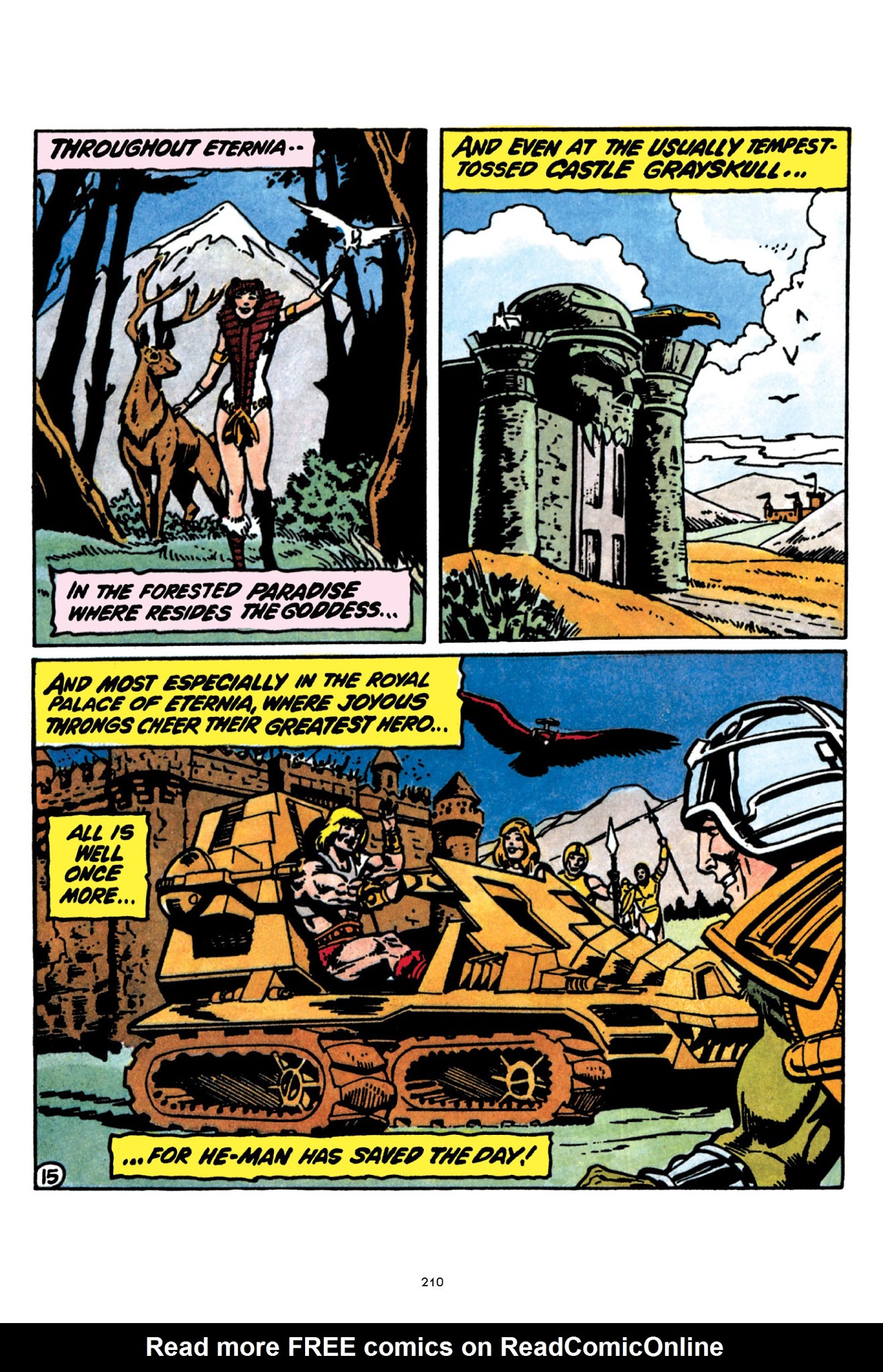 Read online He-Man and the Masters of the Universe Minicomic Collection comic -  Issue # TPB 1 - 209