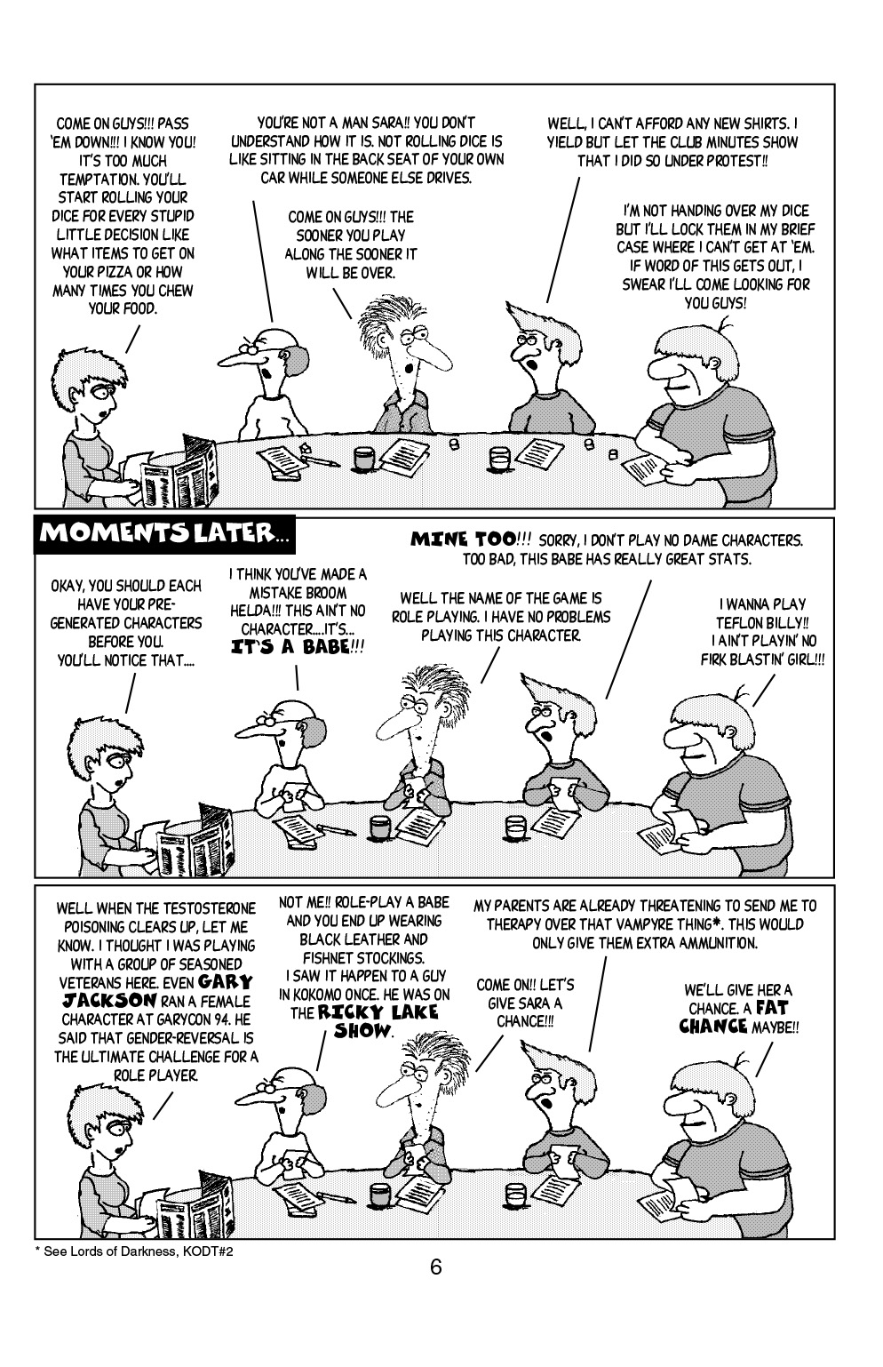 Read online Knights of the Dinner Table comic -  Issue #10 - 8