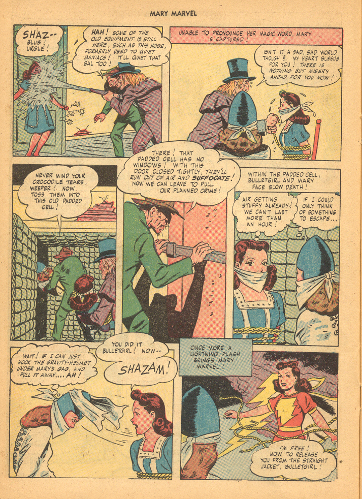 Read online Mary Marvel comic -  Issue #8 - 10