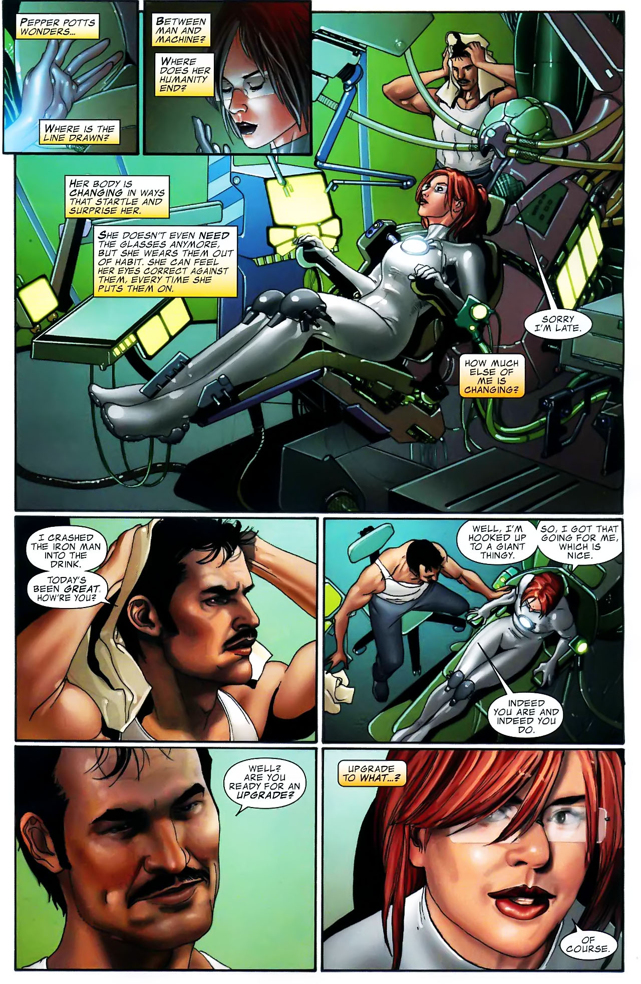 Read online The Invincible Iron Man (2008) comic -  Issue #8 - 10