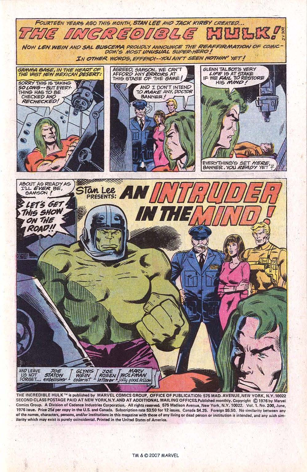 Read online The Incredible Hulk (1968) comic -  Issue #200 - 3