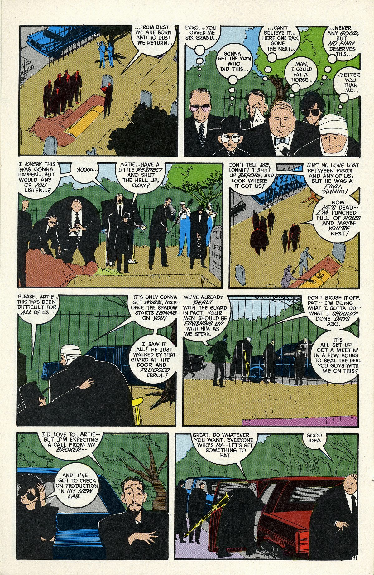 Read online The Shadow (1987) comic -  Issue #10 - 14