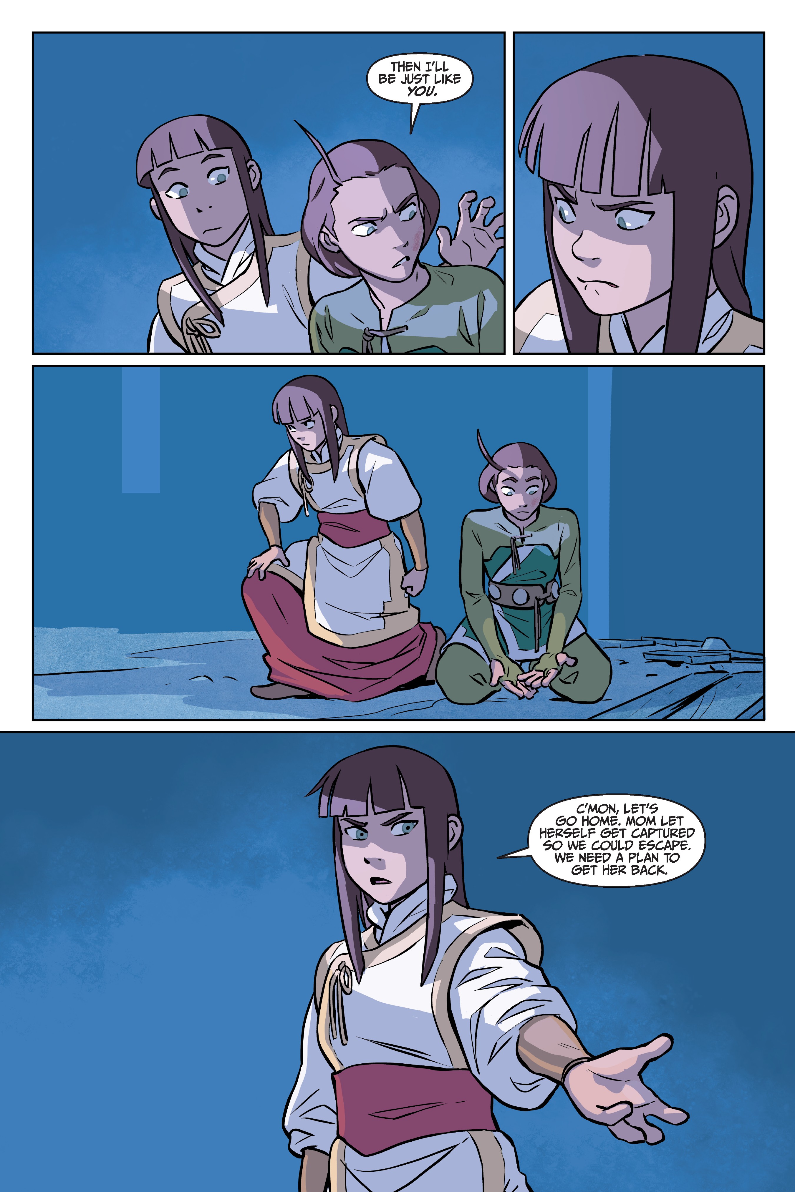 Read online Nickelodeon Avatar: The Last Airbender - Imbalance comic -  Issue # TPB 2 - 74