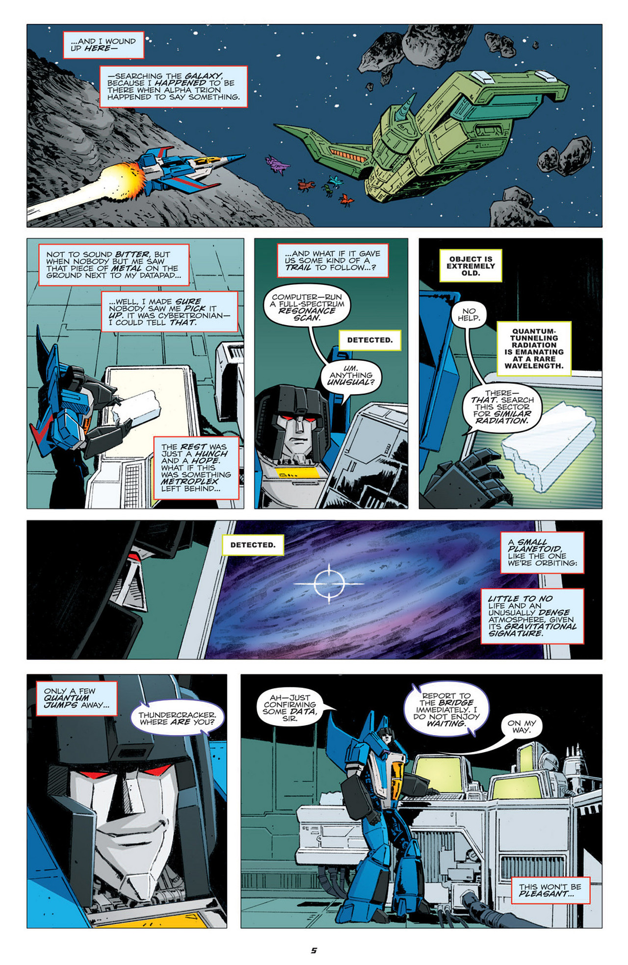 Read online The Transformers Spotlight: Thundercracker comic -  Issue # Full - 8