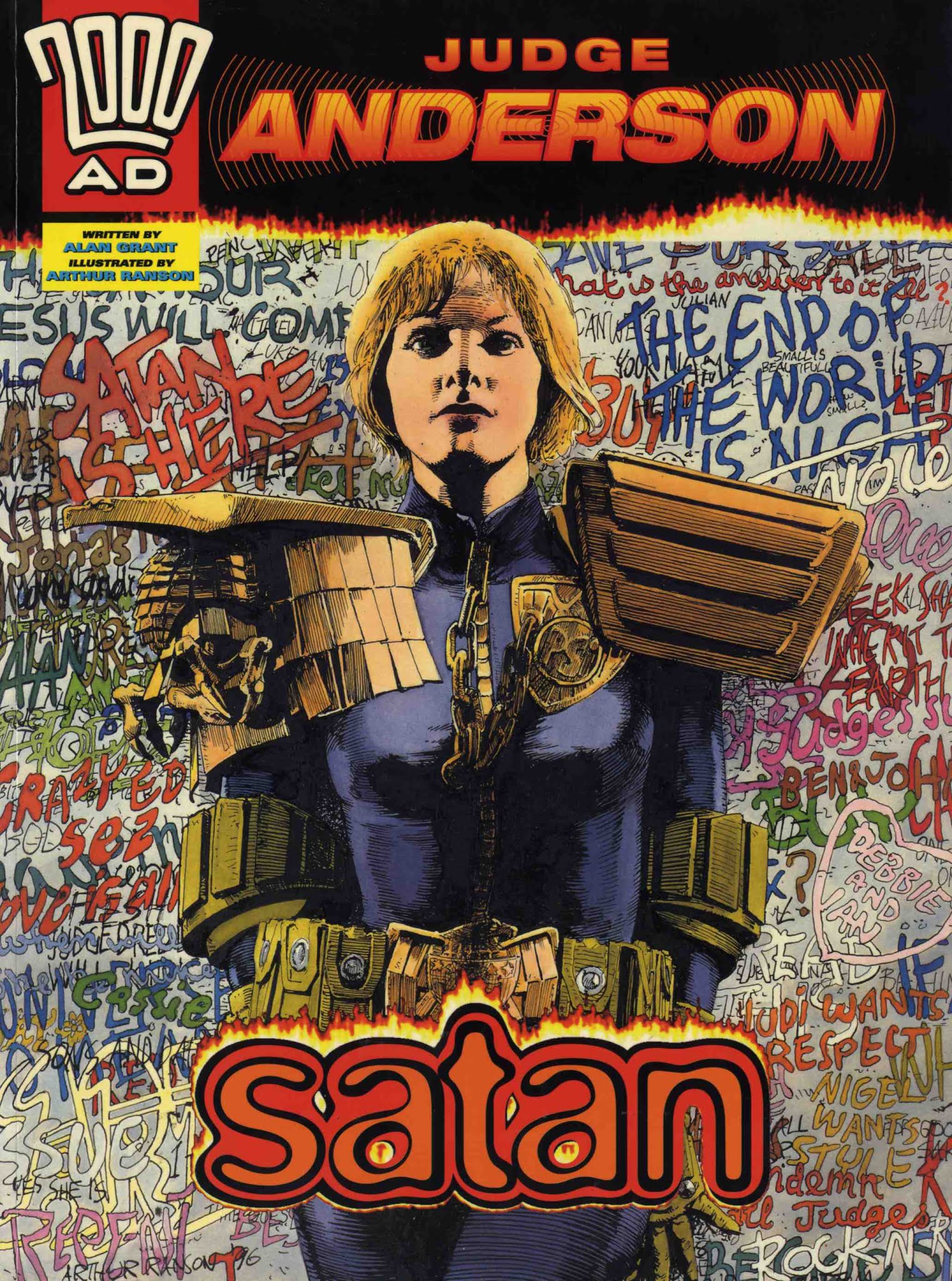 Read online Judge Anderson comic -  Issue # TPB - 1