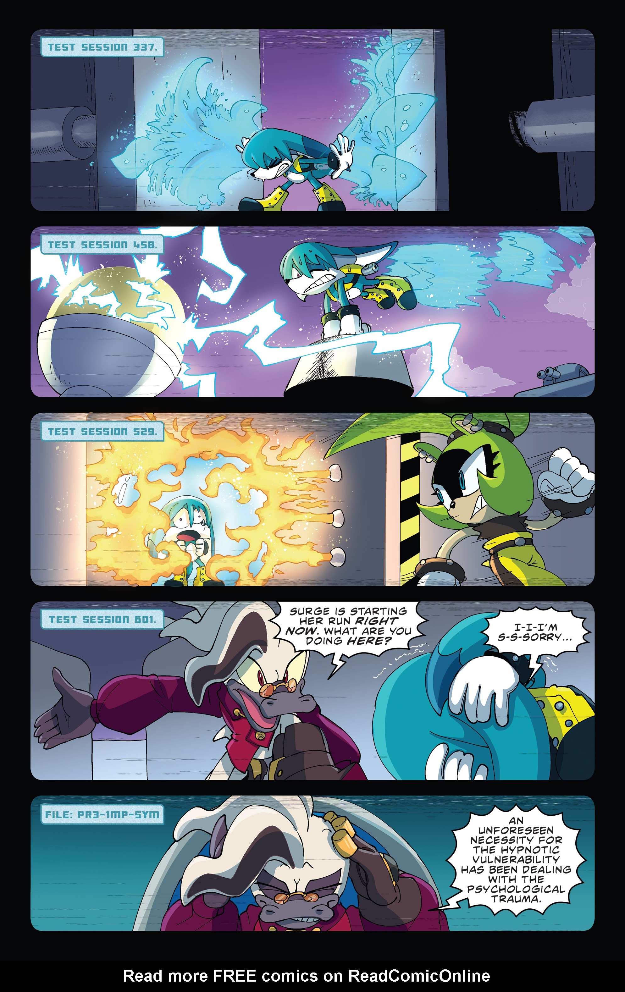 Read online Sonic the Hedgehog: Imposter Syndrome comic -  Issue #3 - 12
